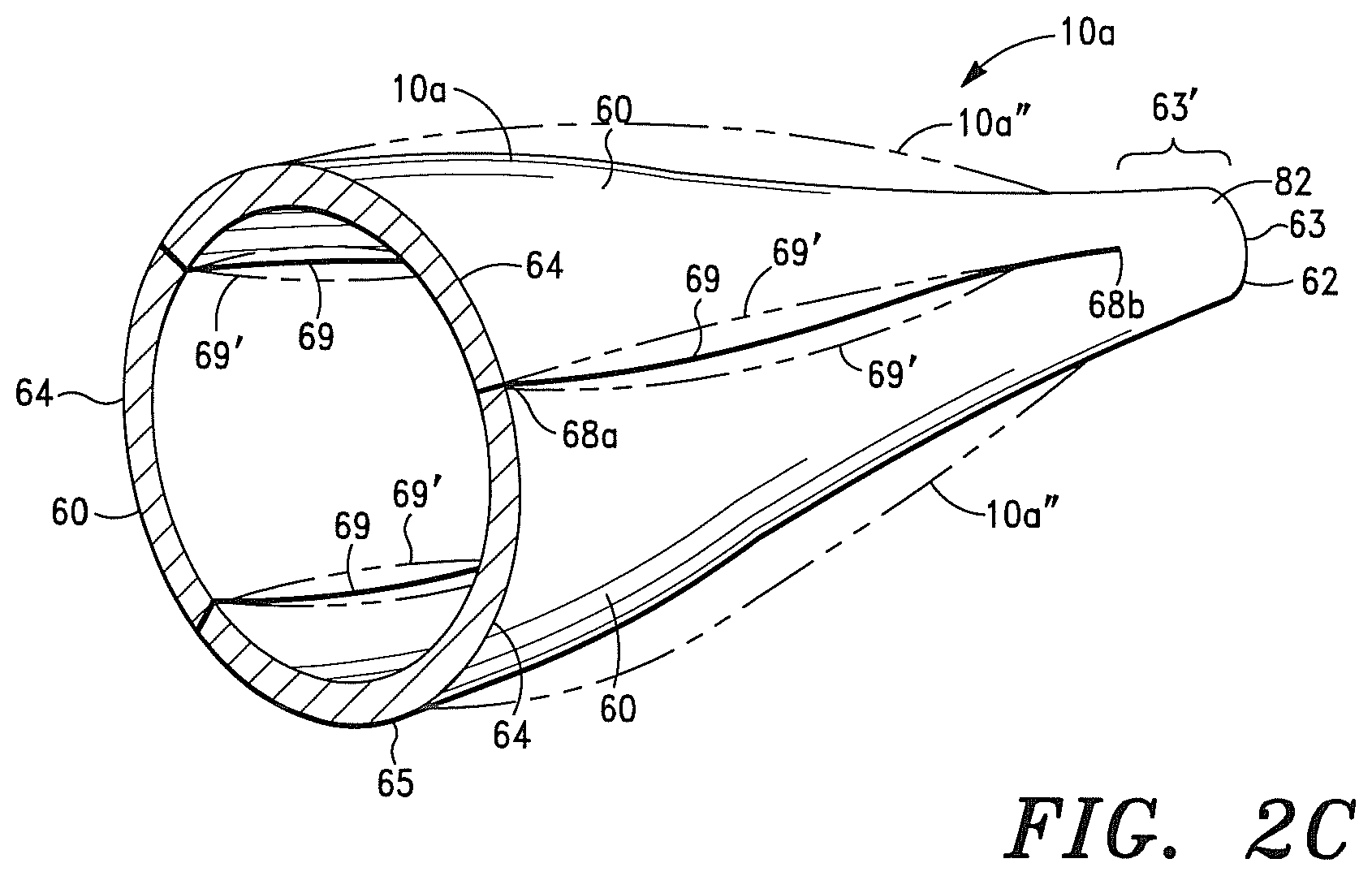 Patent US12350147 Figure 5 – Adaptable prosthetic tissue valves