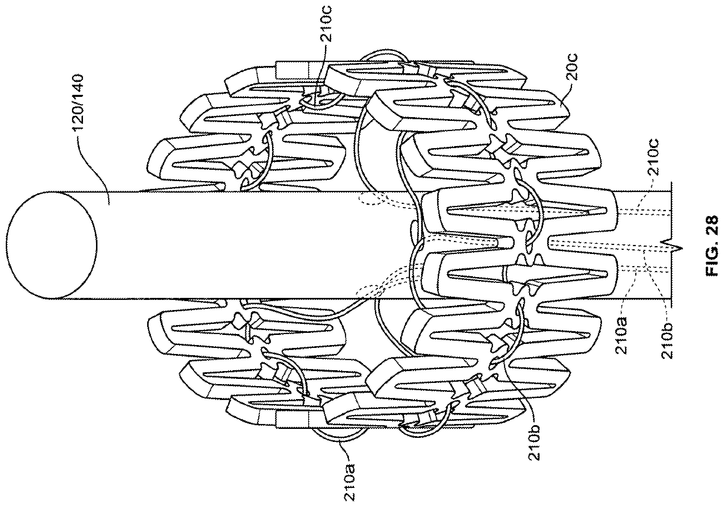 Patent US12350152 Figure 18 – Delivery and retrieval systems for collapsible/expandable prosthetic heart valves