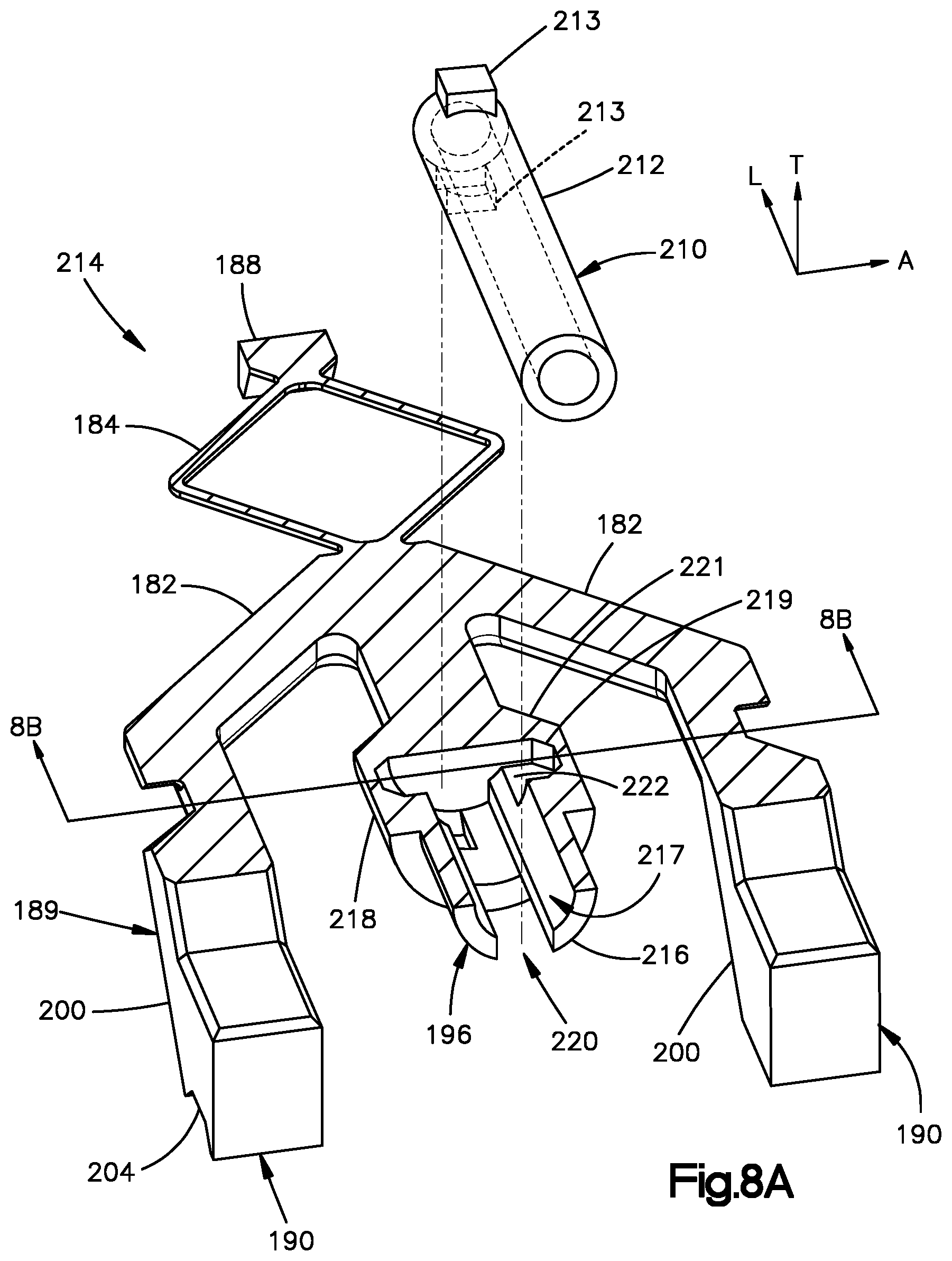Patent US12350167 Figure 7 – Intervertebral cages with deployable anchors