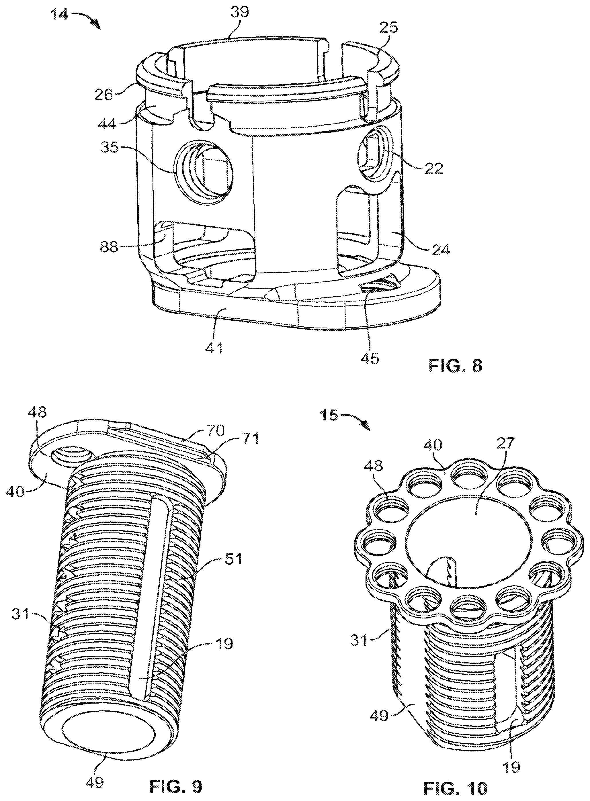 Patent US12350169 Figure 6 – Vertebral body replacement