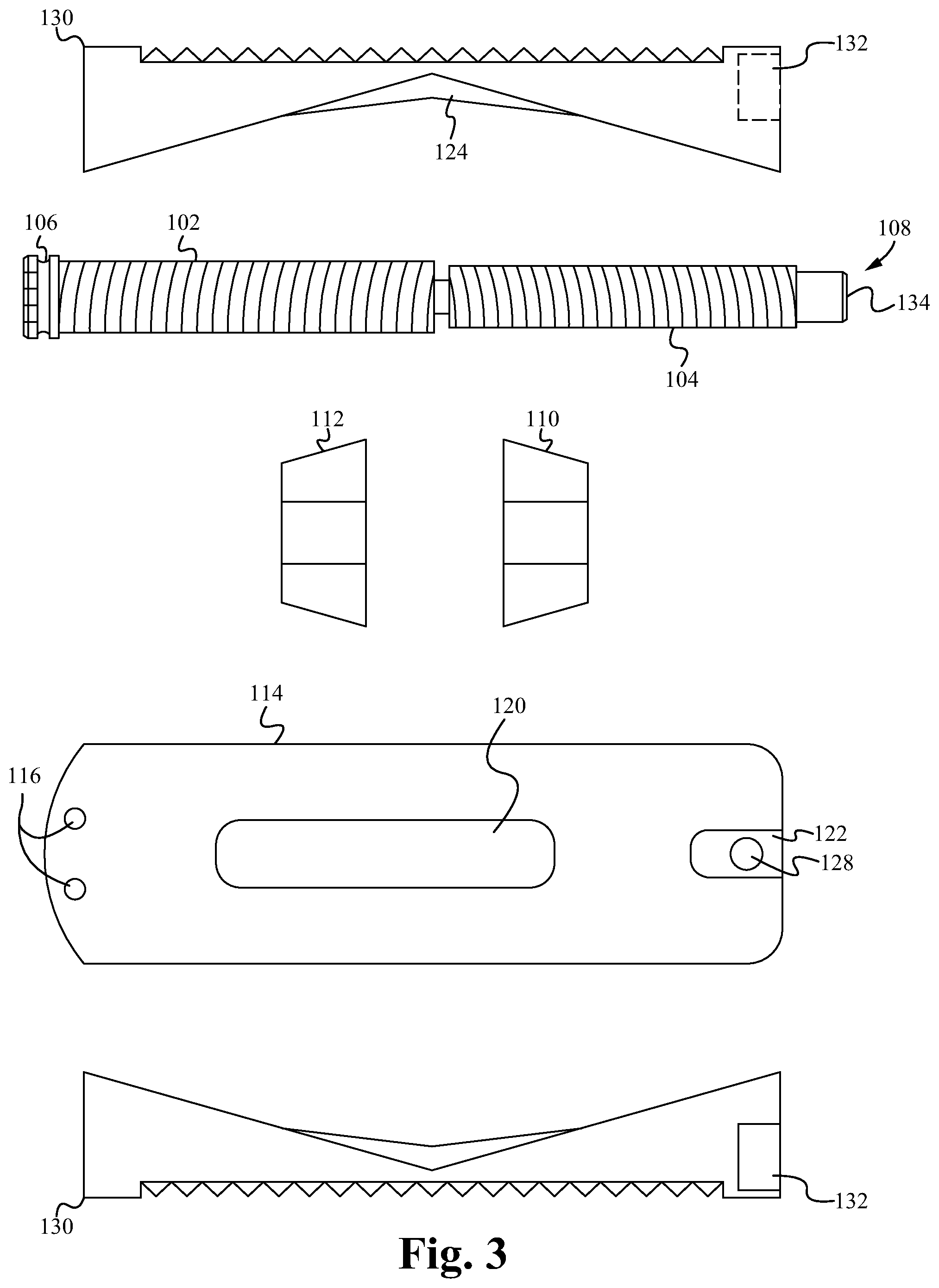 Patent US12350173 Figure 4 – Bone fusion surgical system and method