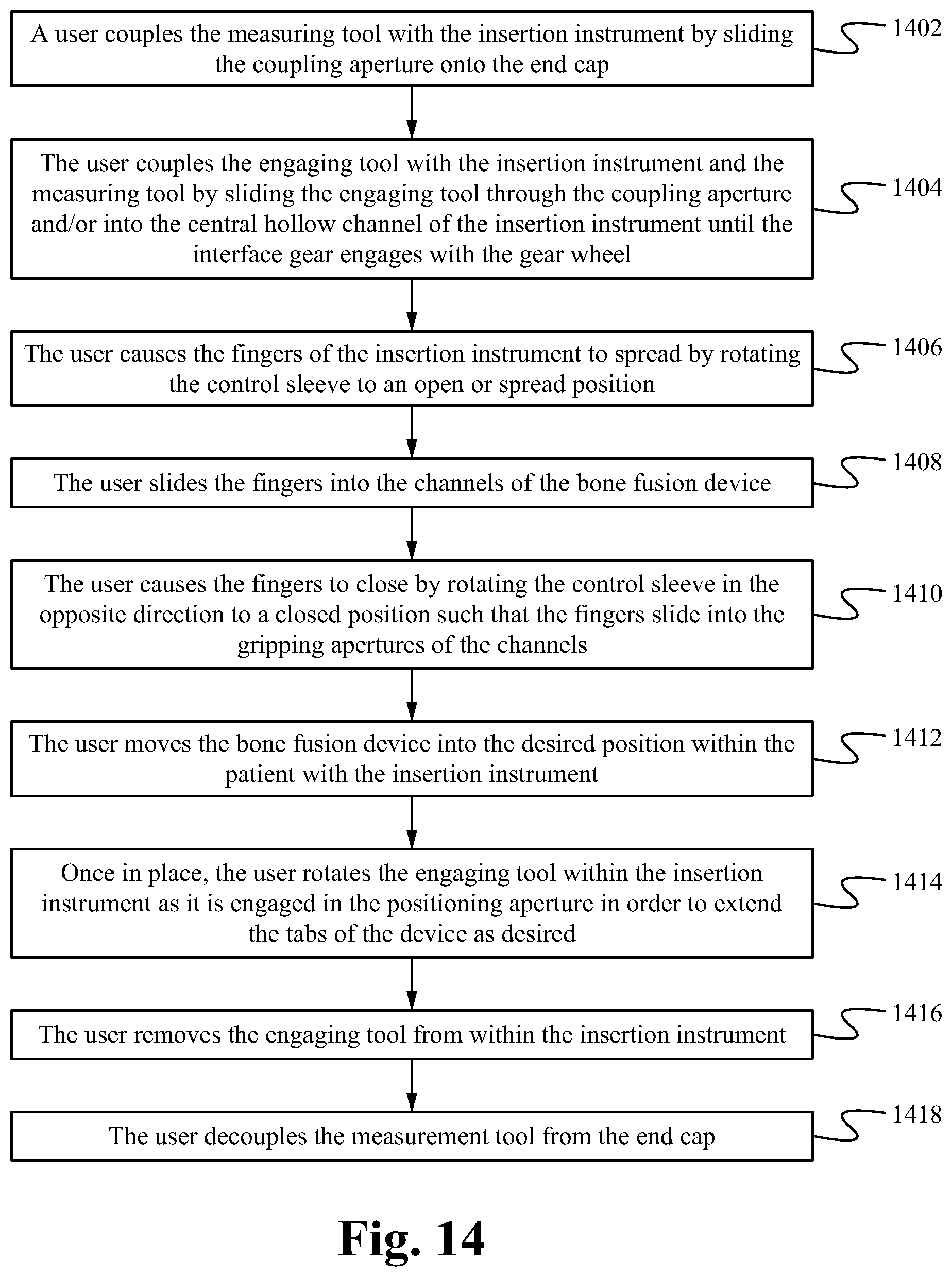 Patent US12350173 Figure 18 – Bone fusion surgical system and method