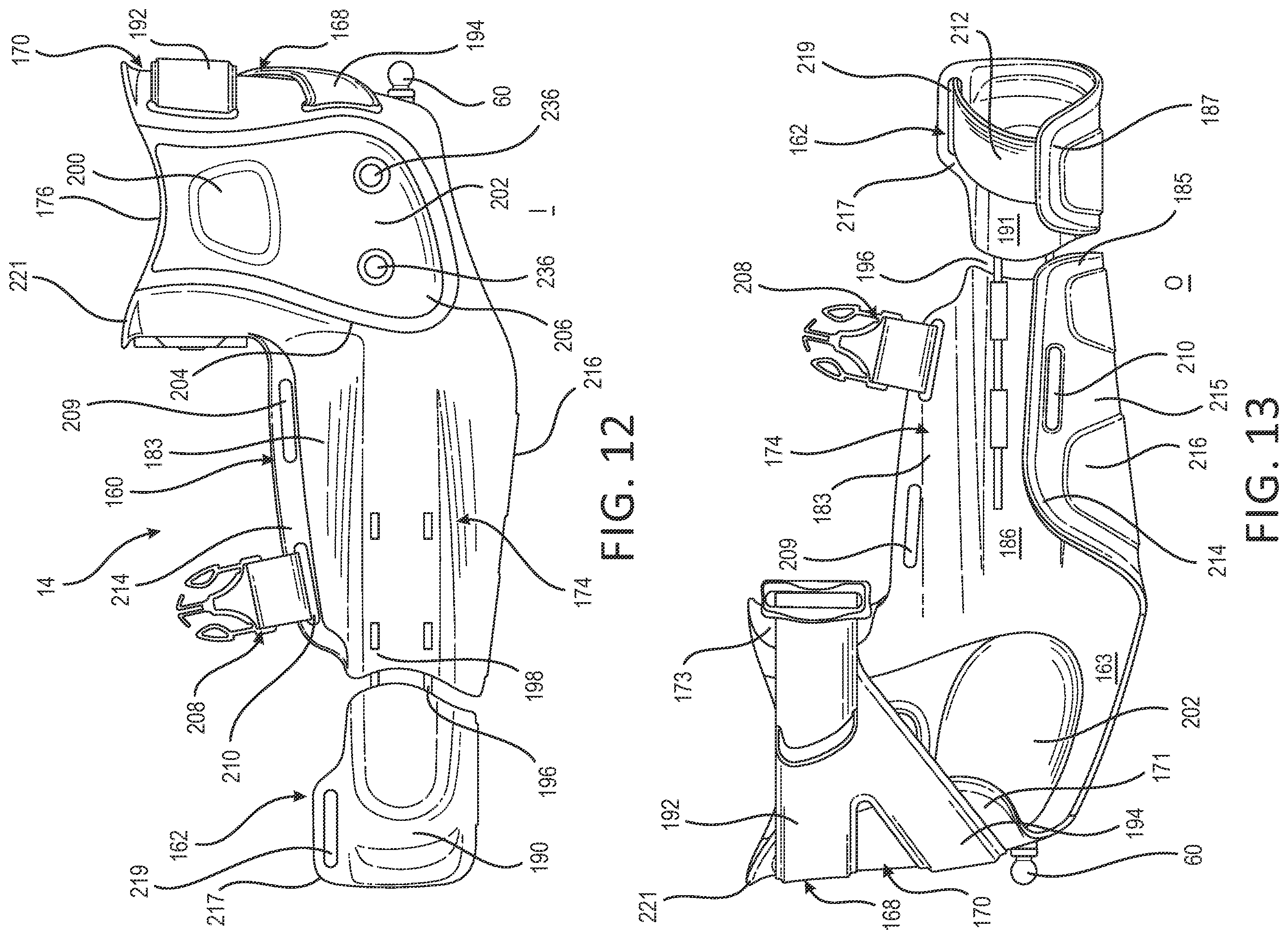 Patent US12350180 Figure 11 – Shoulder immobilizer and arm apparatus