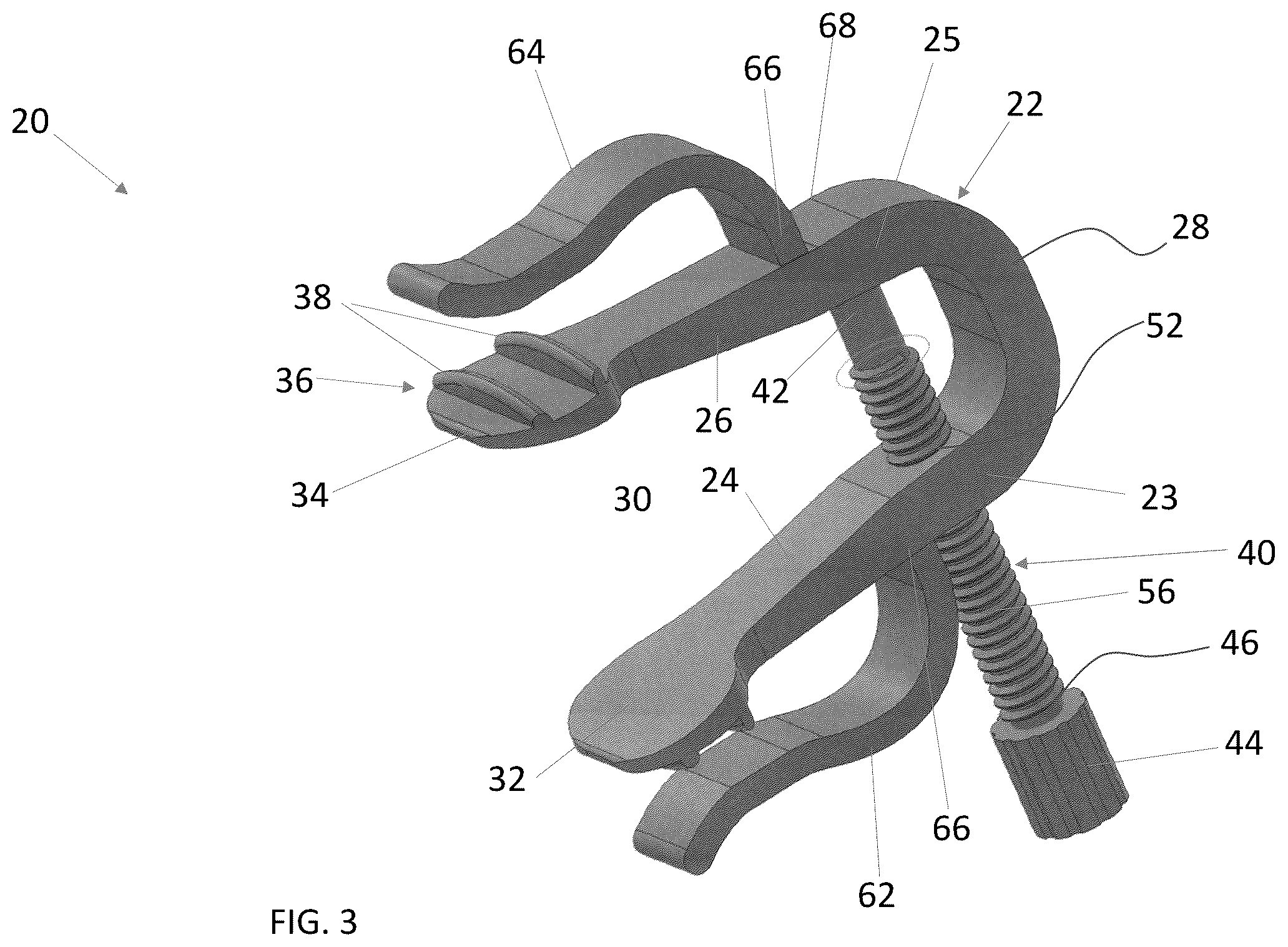 Patent US12350183 Figure 3 – Adjustable nasal dilator
