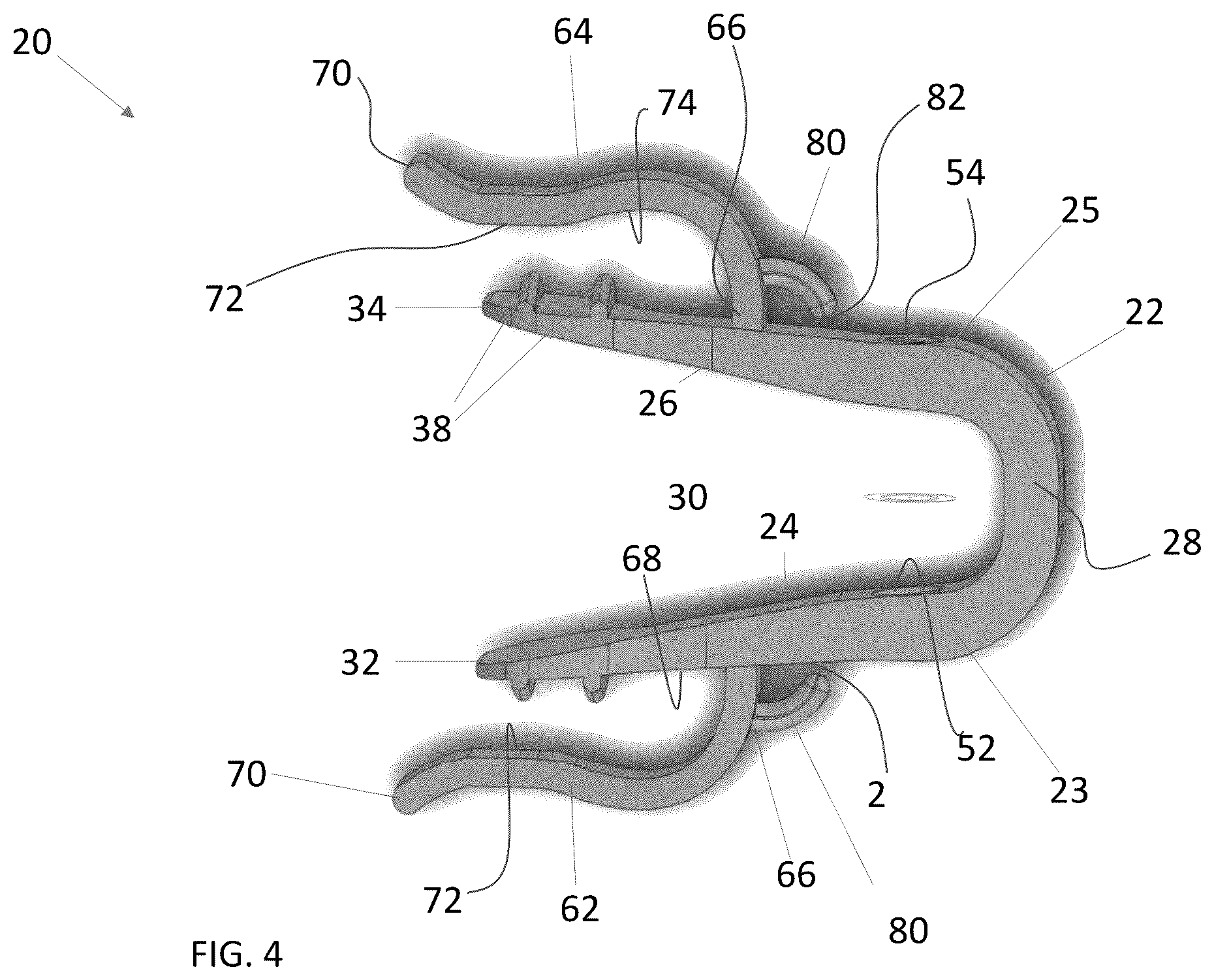 Patent US12350183 Figure 4 – Adjustable nasal dilator