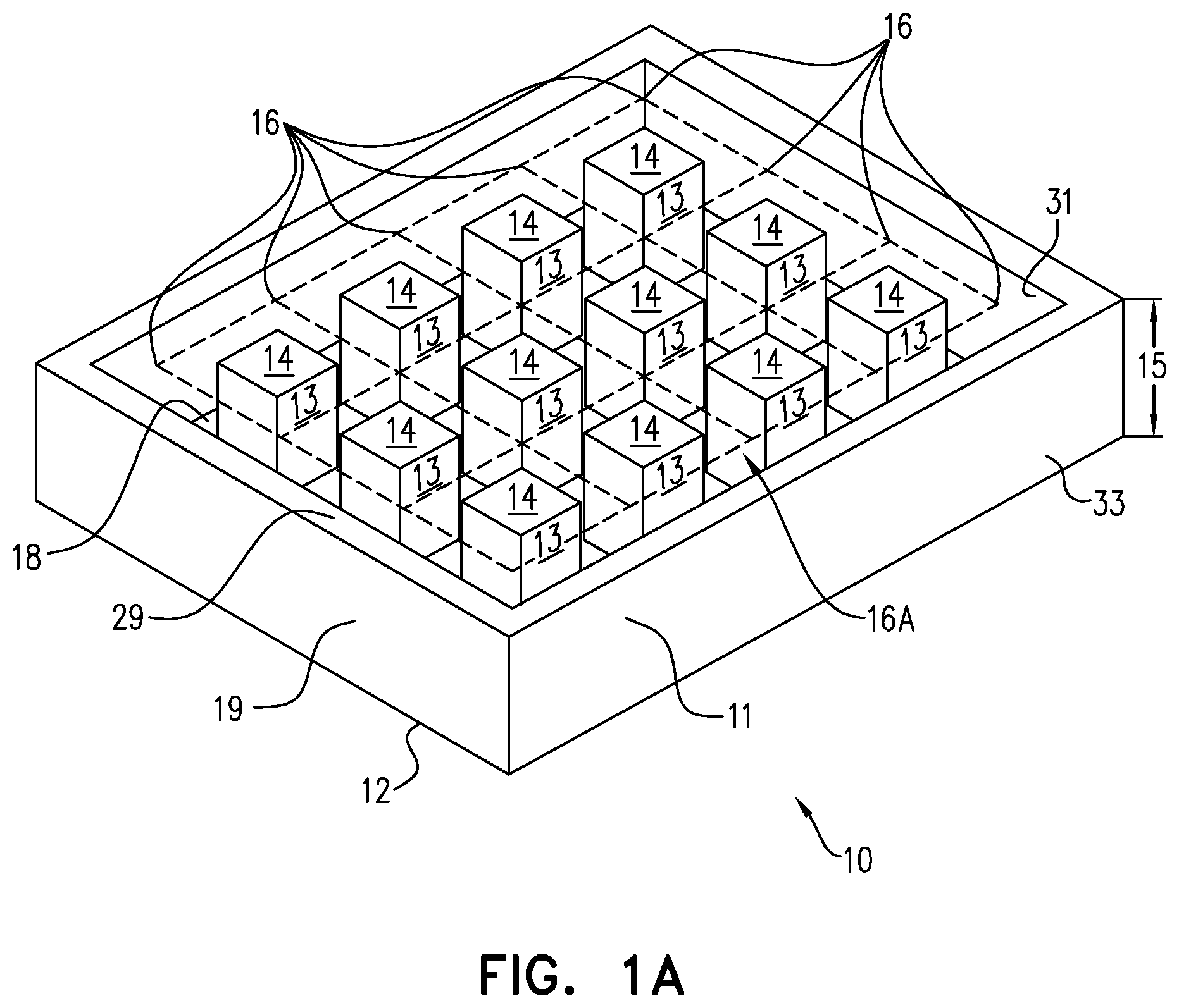 Patent US12350184 Figure 1 – Pressure absorbing skin patch and method of manufacturing same