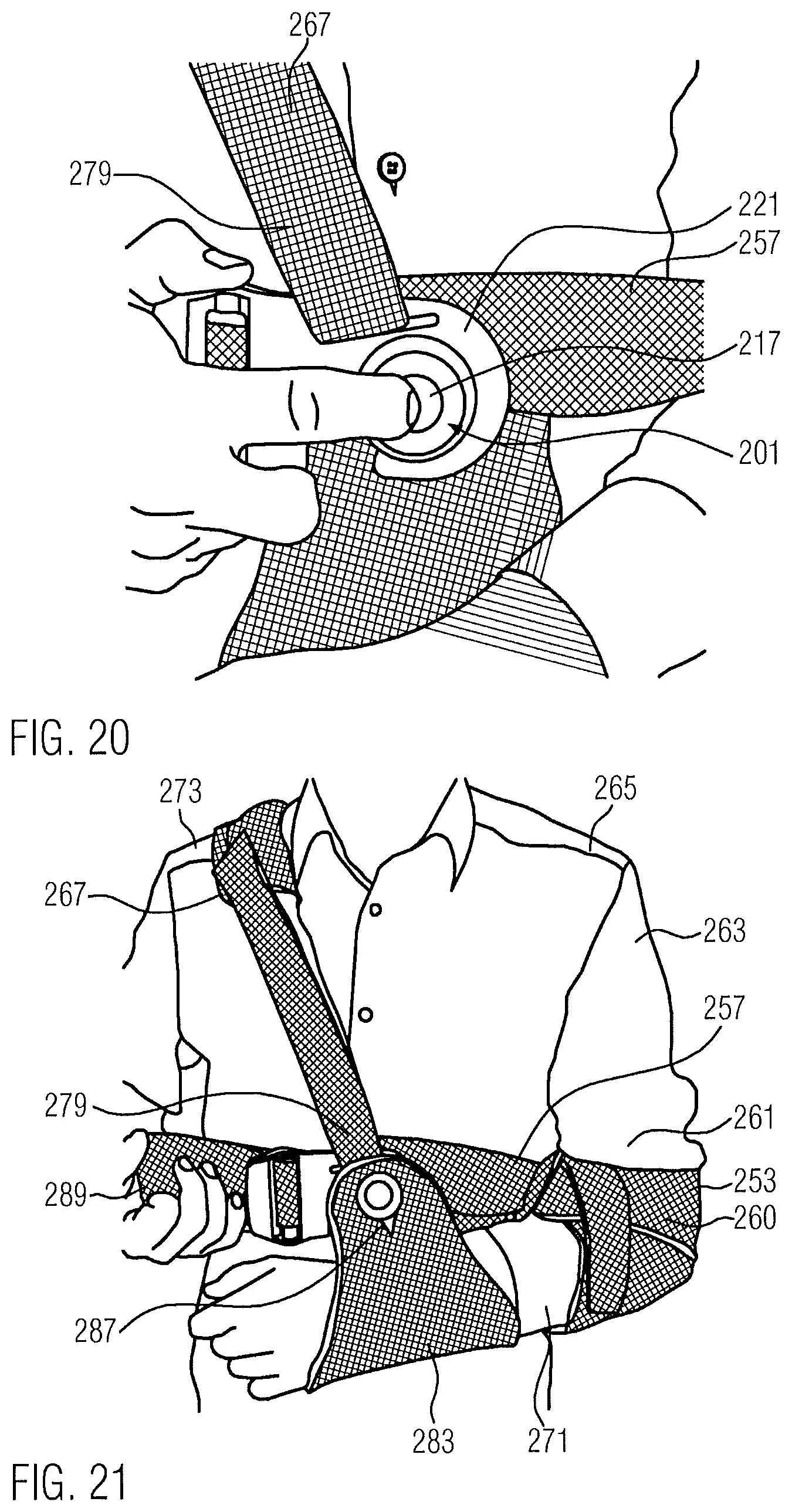 Patent US12350185 Figure 11 – Orthosis for fixing a shoulder joint