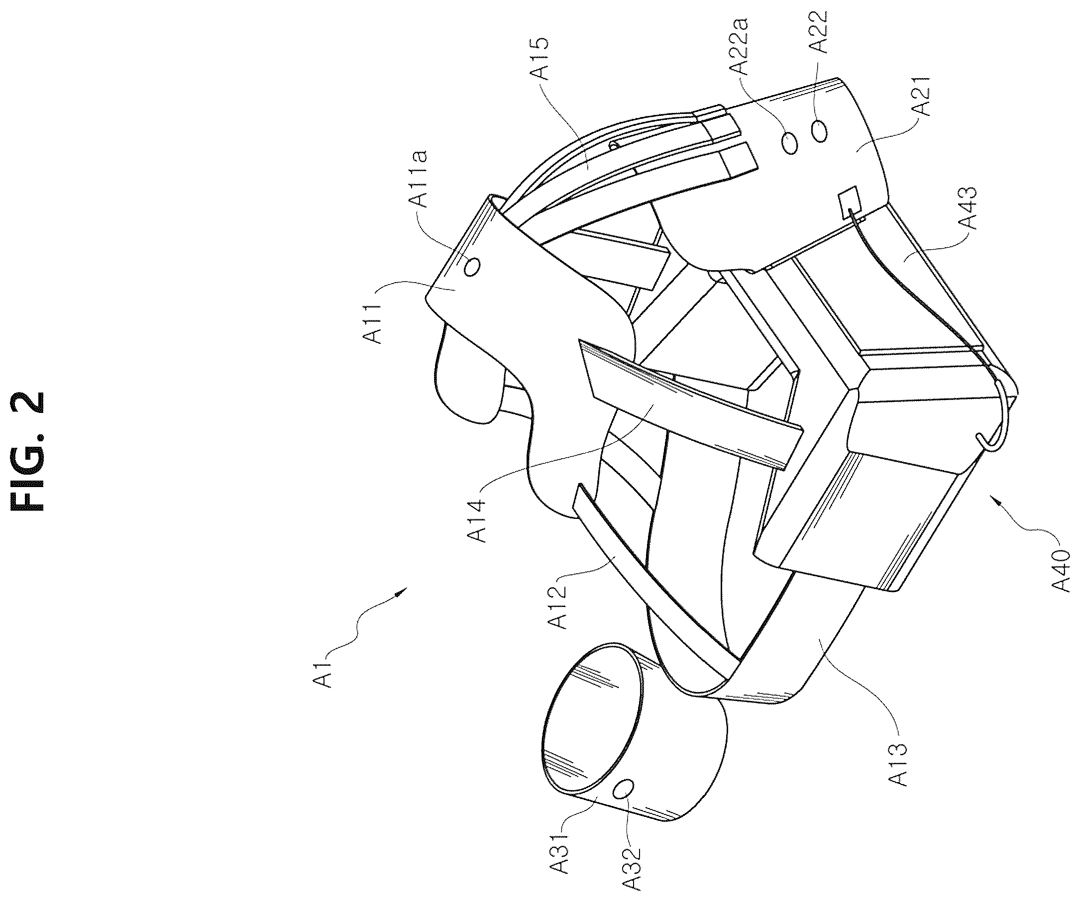 Patent US12350186 Figure 3 – Non-fixed shoulder brace