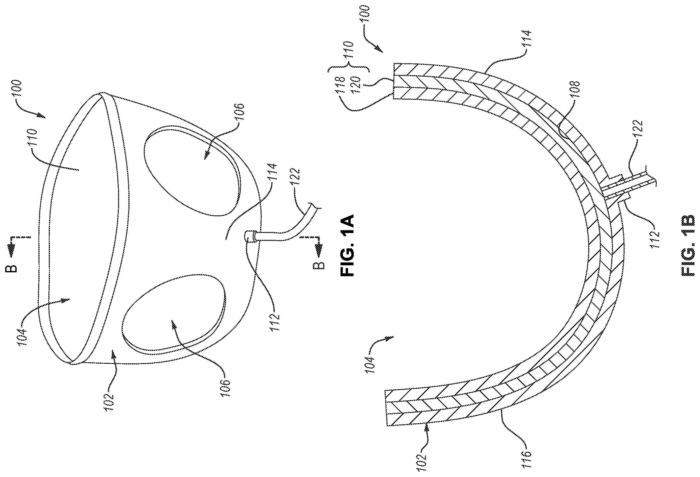 Patent US12350187 Figure 1 – Fluid collection assemblies defining waist and leg openings