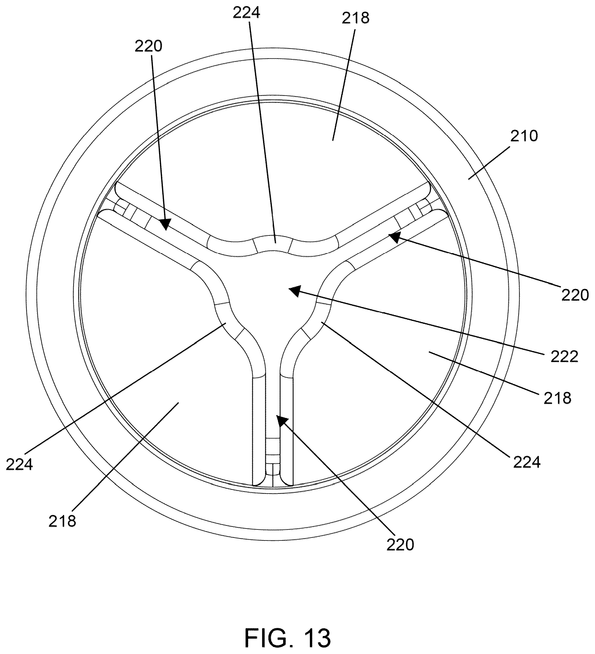 Patent US12350189 Figure 13 – Menstrual collection device, applicator and a method of inserting a menstrual collection device with an applicator