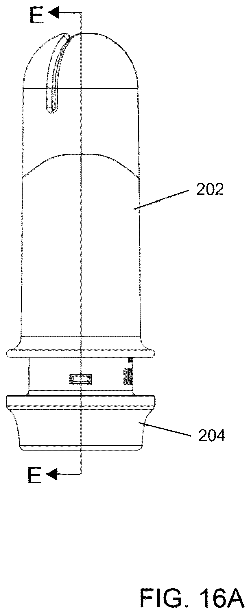 Patent US12350189 Figure 16 – Menstrual collection device, applicator and a method of inserting a menstrual collection device with an applicator