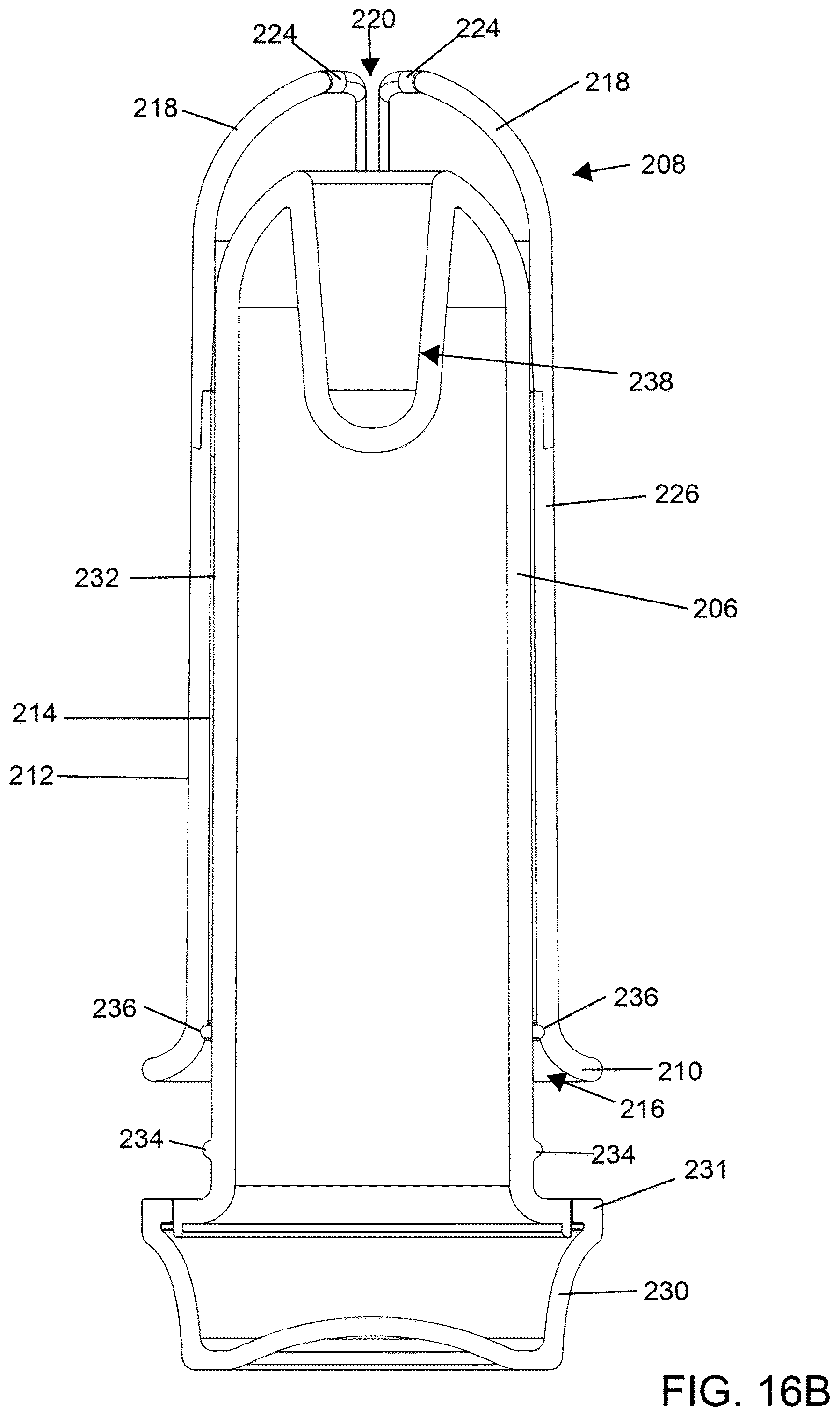 Patent US12350189 Figure 17 – Menstrual collection device, applicator and a method of inserting a menstrual collection device with an applicator