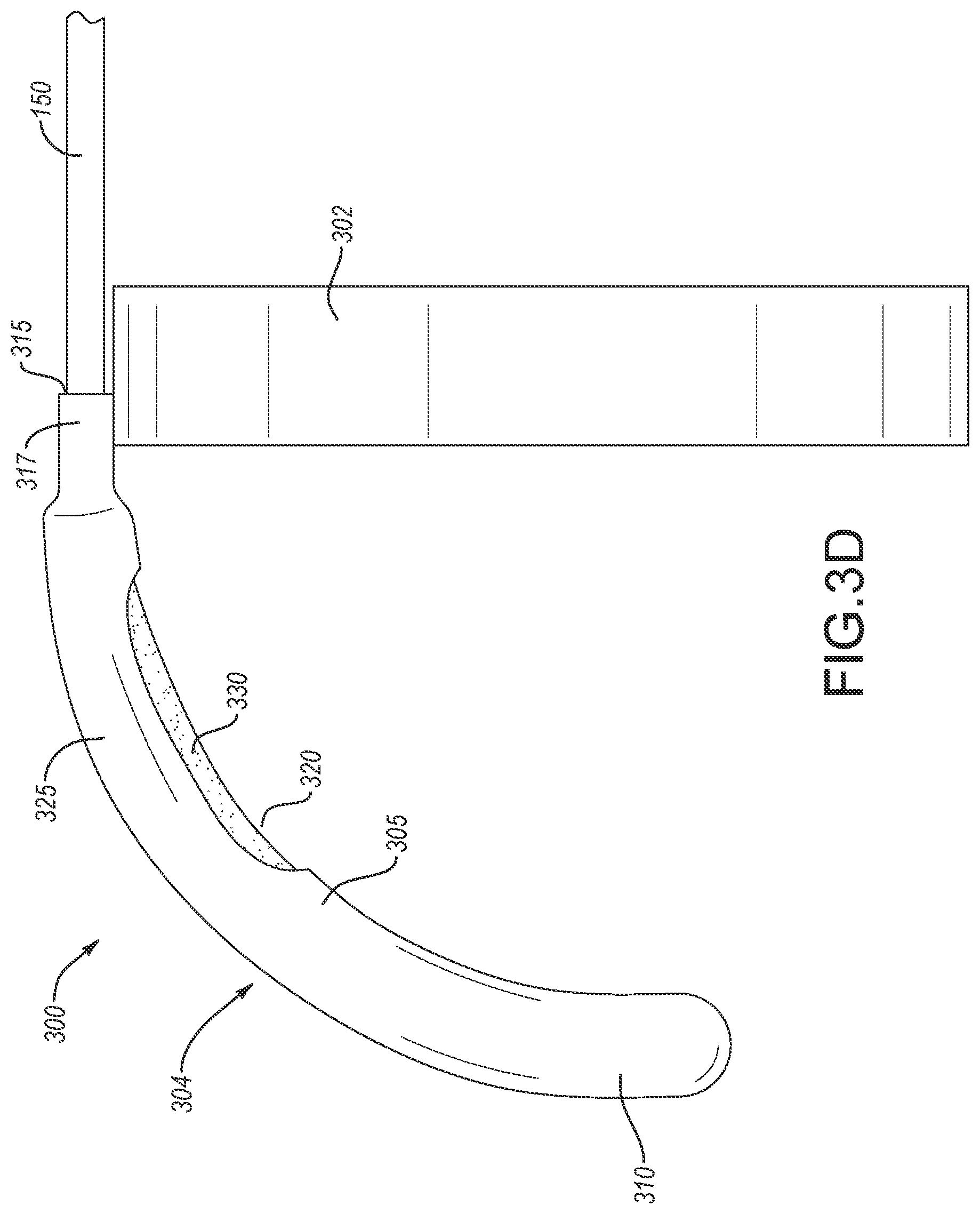 Patent US12350190 Figure 8 – Urine collection devices having a relatively wide portion and an elongated portion and related methods