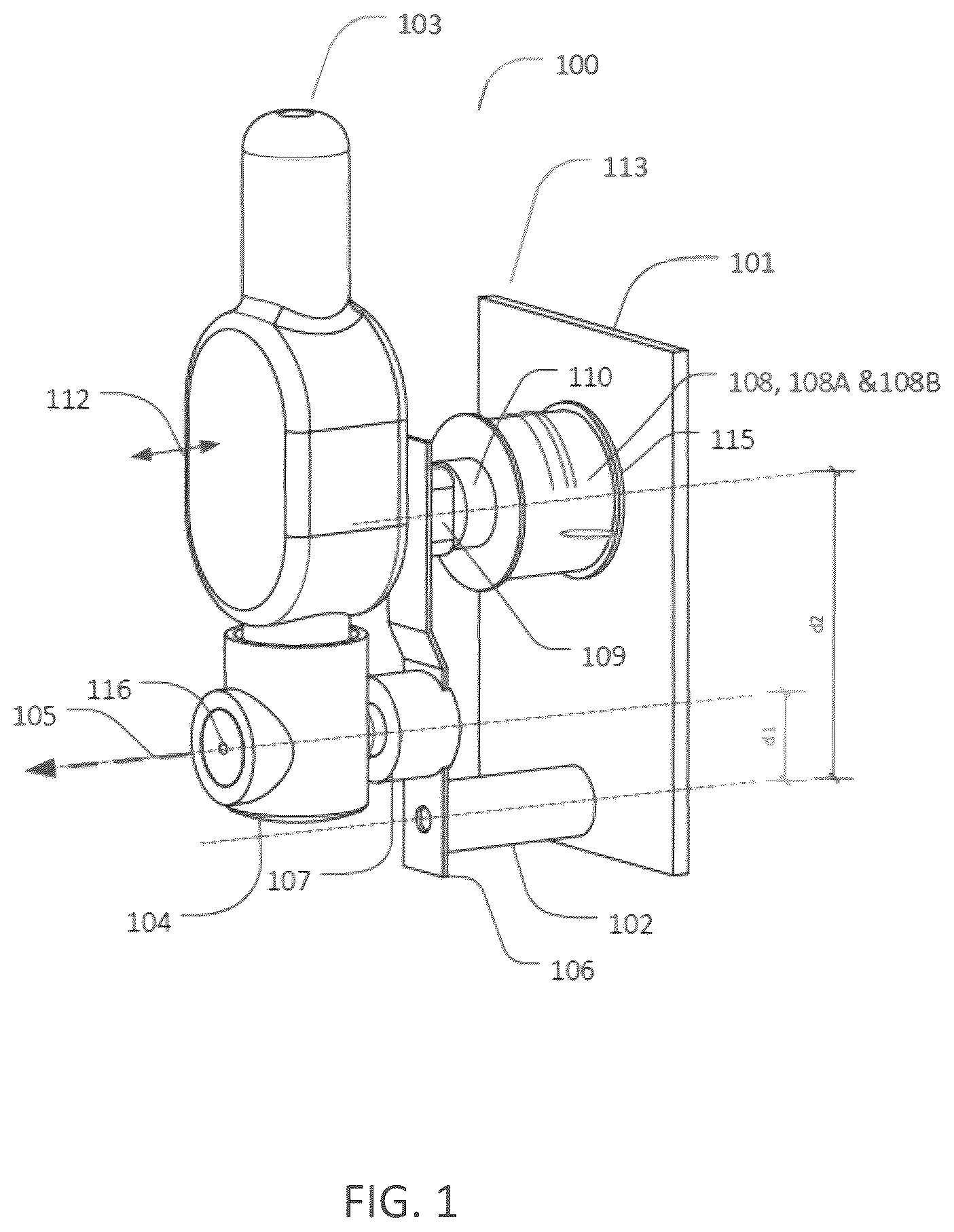Patent US12350194 Figure 1 – Topical ocular delivery of fluids with controlled mass dosing and wireless communication