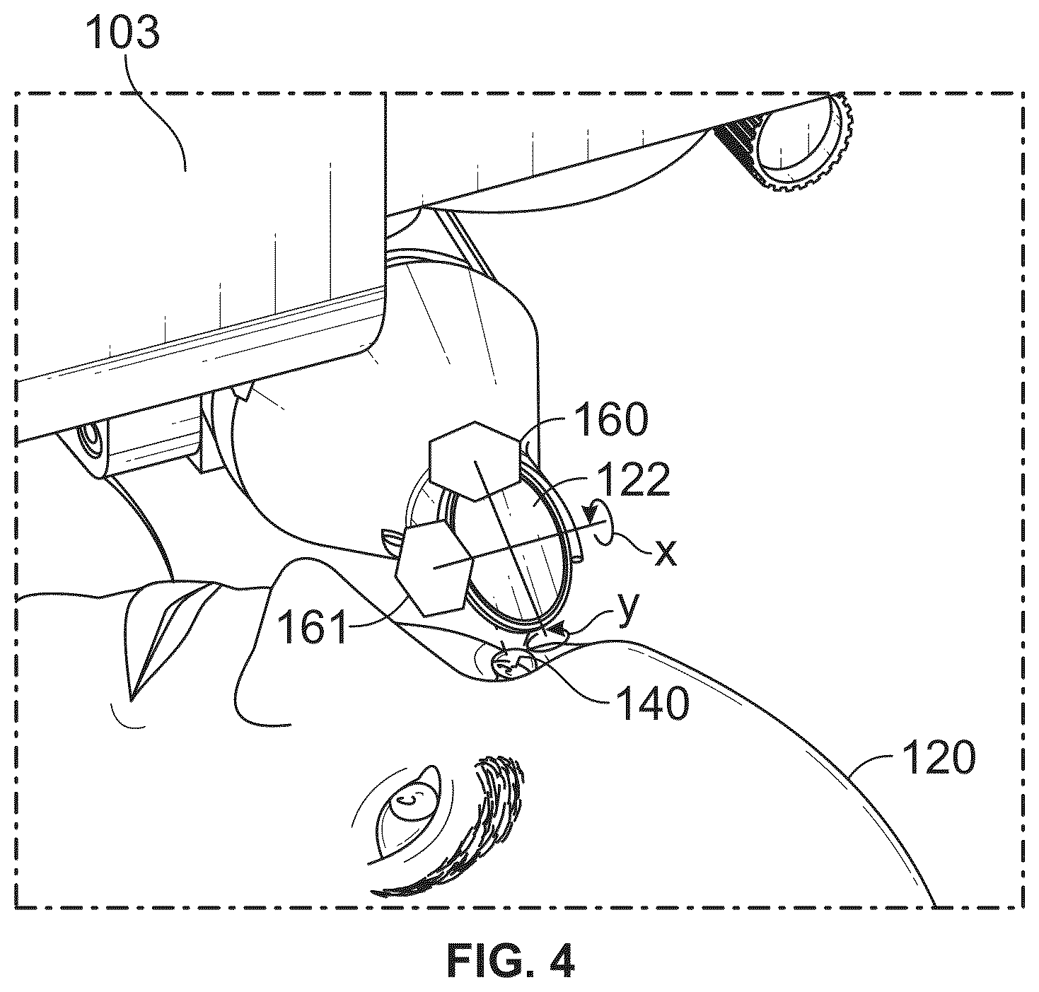 Patent US12350196 Figure 4 – Combined laser and phacoemulsification system for eye surgery