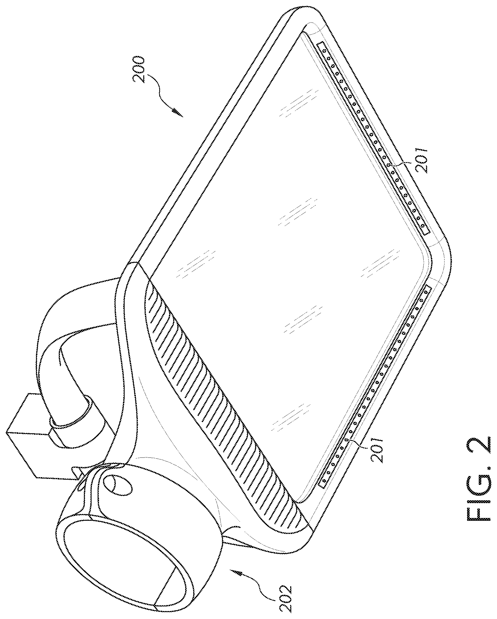 Patent US12350200 Figure 2 – Protective apparatuses for minimizing risk of transmission of infection and associated systems