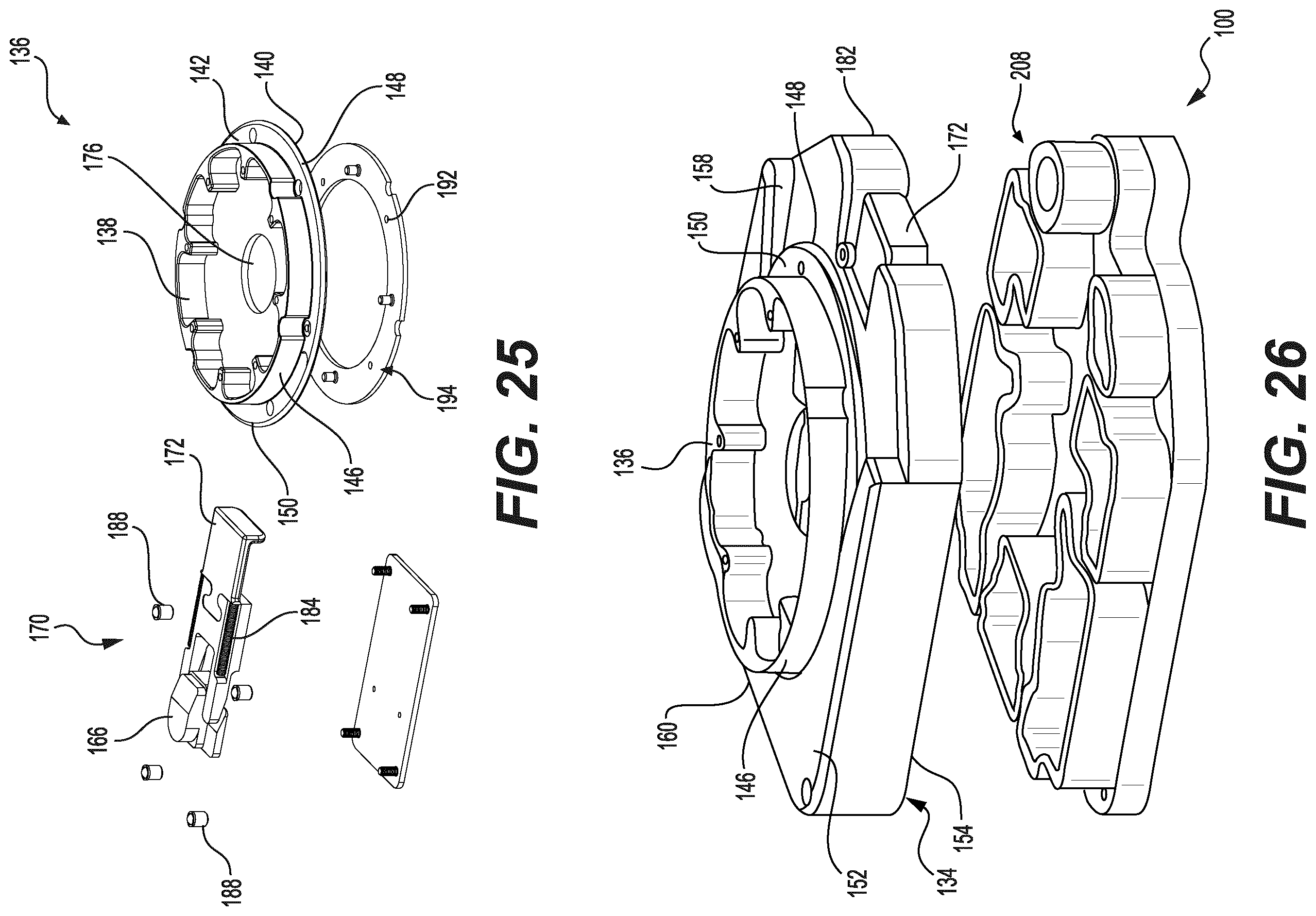 Patent US12350201 Figure 17 – Mounting apparatus for securing equipment to a patient transport system