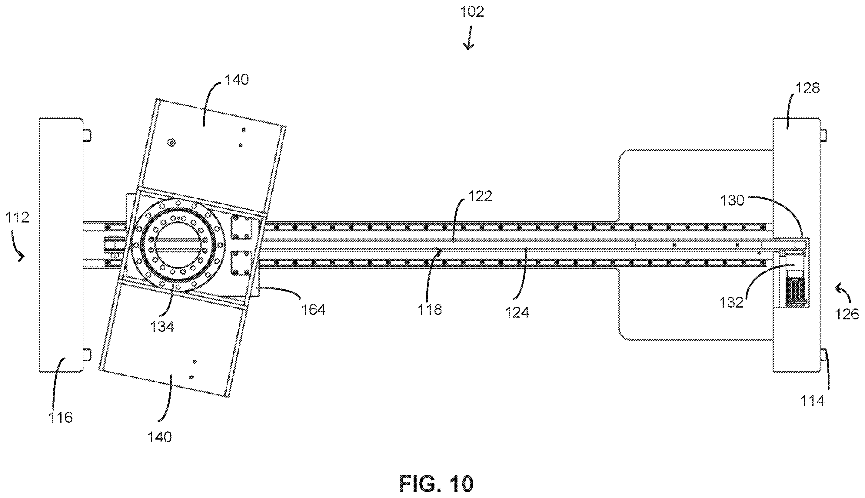 Patent US12350203 Figure 10 – Single and dual column patient positioning support structure