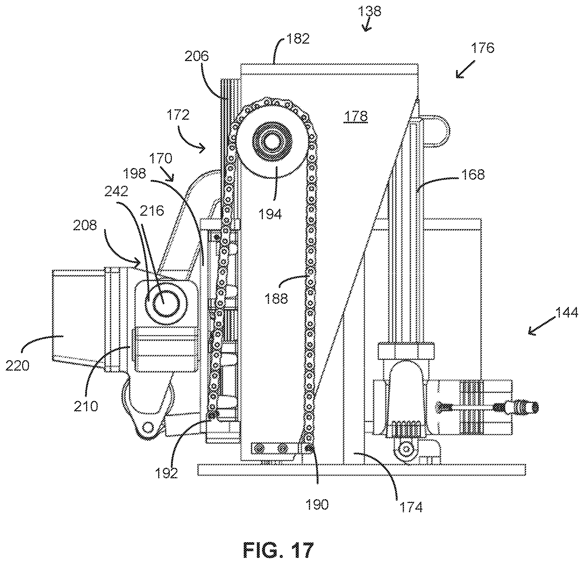Patent US12350203 Figure 17 – Single and dual column patient positioning support structure