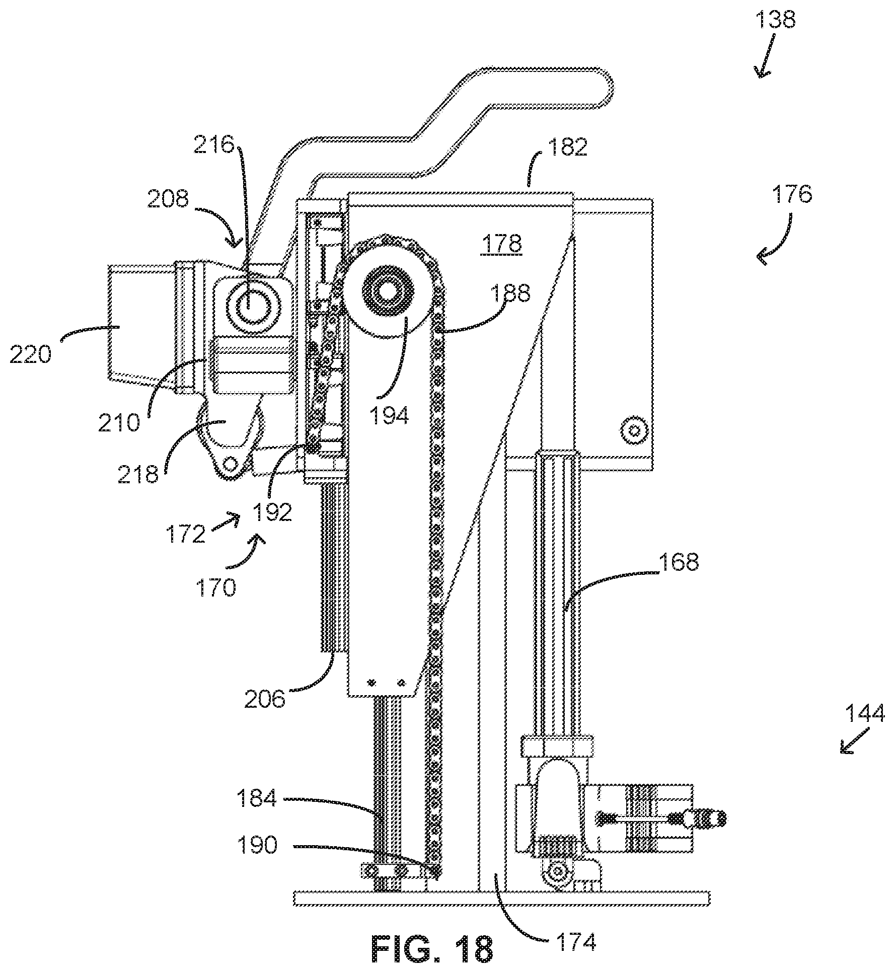 Patent US12350203 Figure 18 – Single and dual column patient positioning support structure
