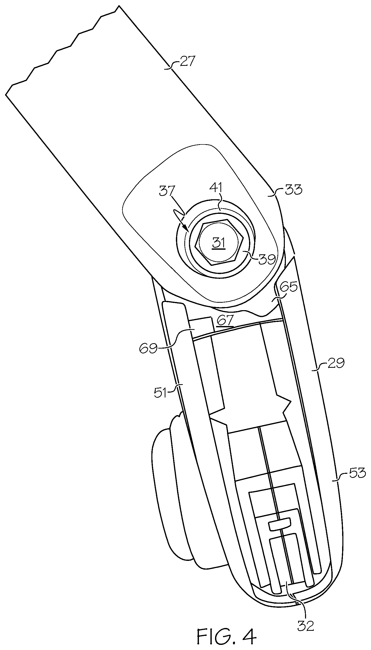 Patent US12350204 Figure 4 – Armrest assembly