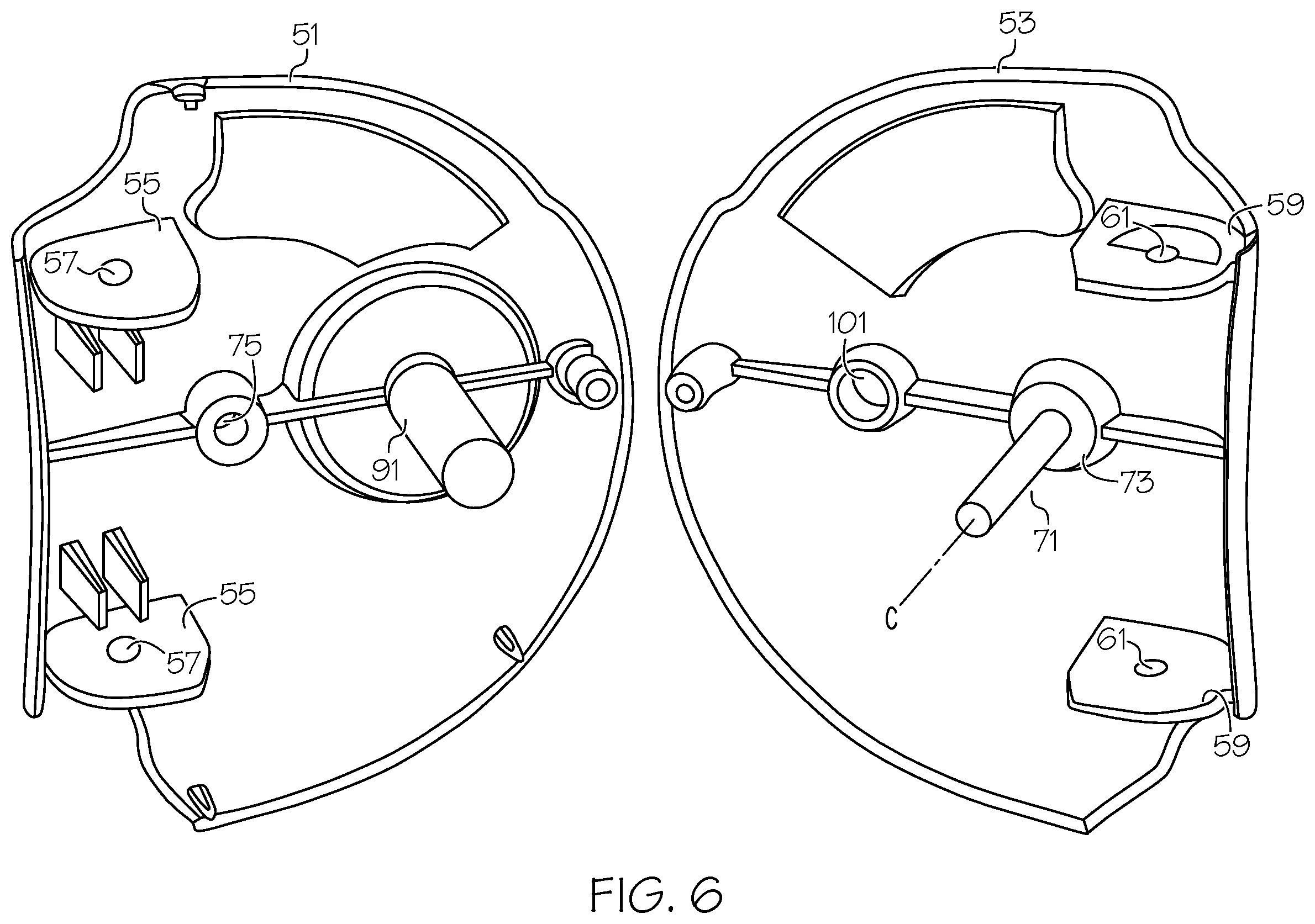 Patent US12350204 Figure 6 – Armrest assembly
