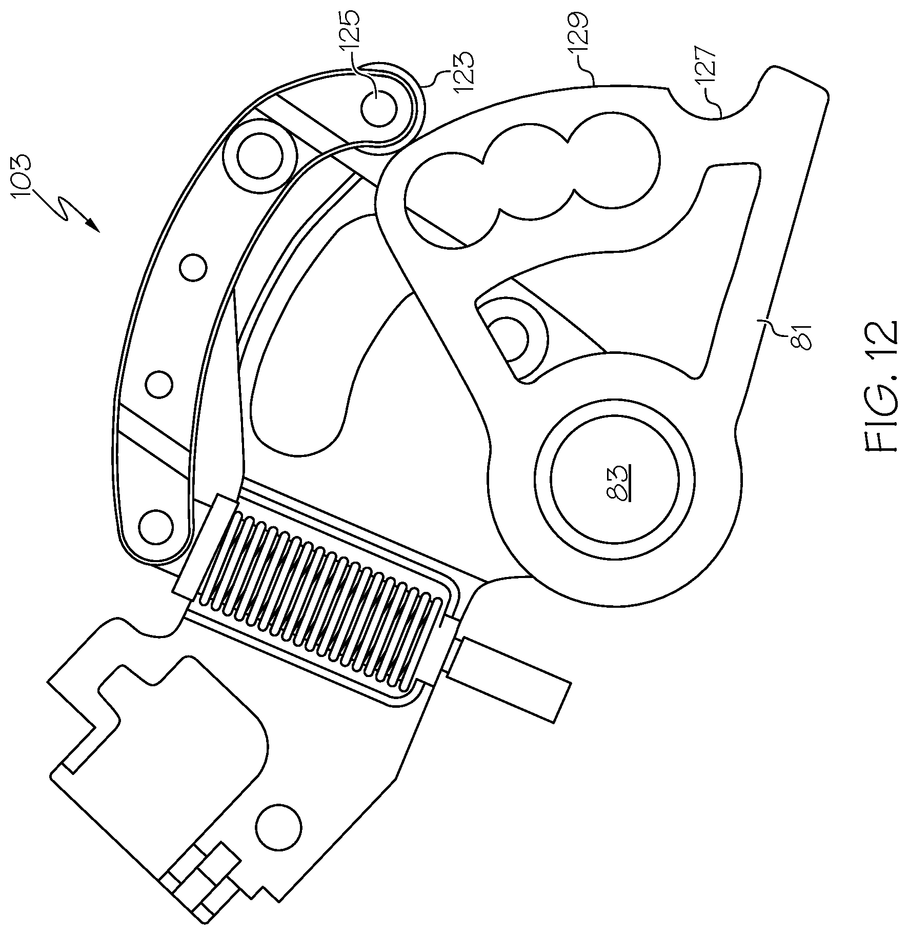 Patent US12350204 Figure 12 – Armrest assembly