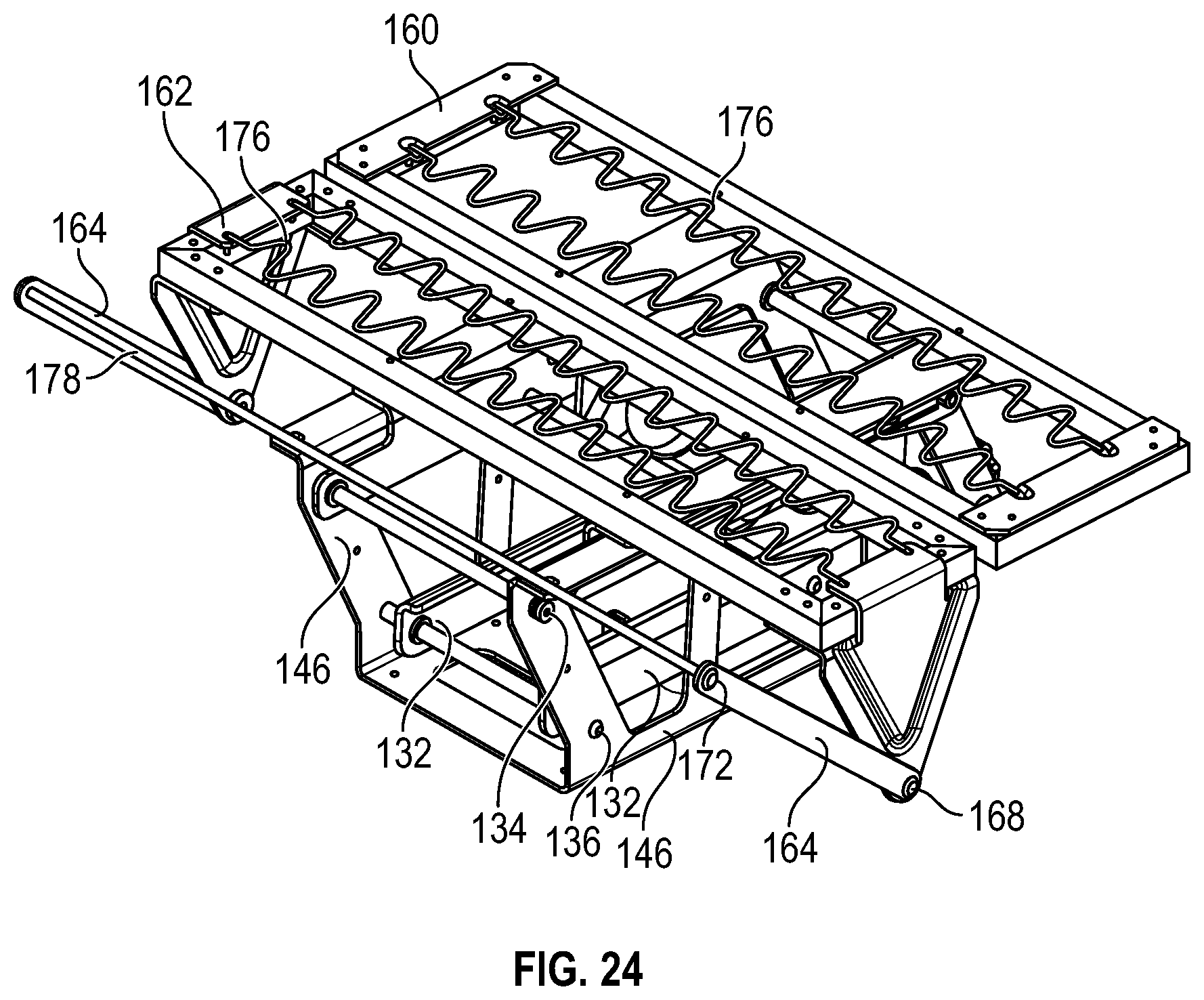 Patent US12350207 Figure 16 – Lifting mechanism and chairs