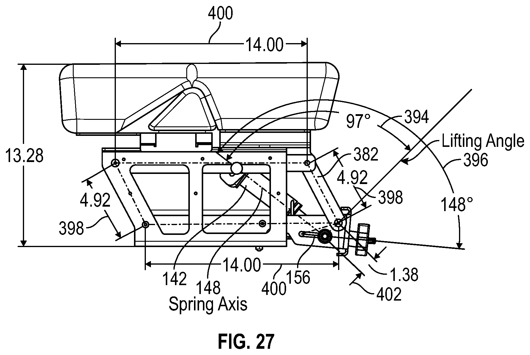 Patent US12350207 Figure 19 – Lifting mechanism and chairs