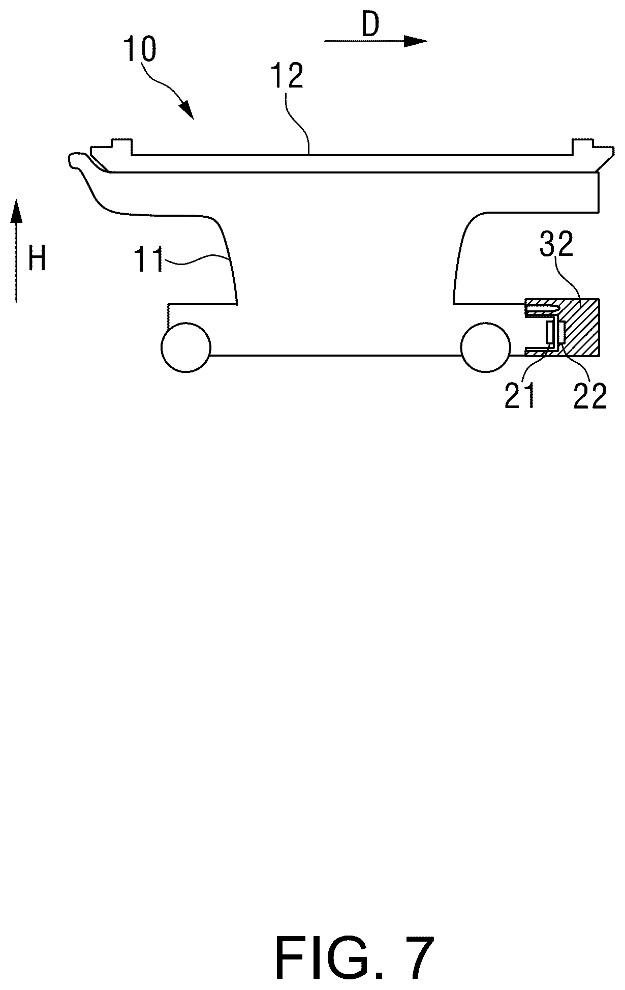 Patent US12350208 Figure 7 – Movable medical bed system and MRI apparatus