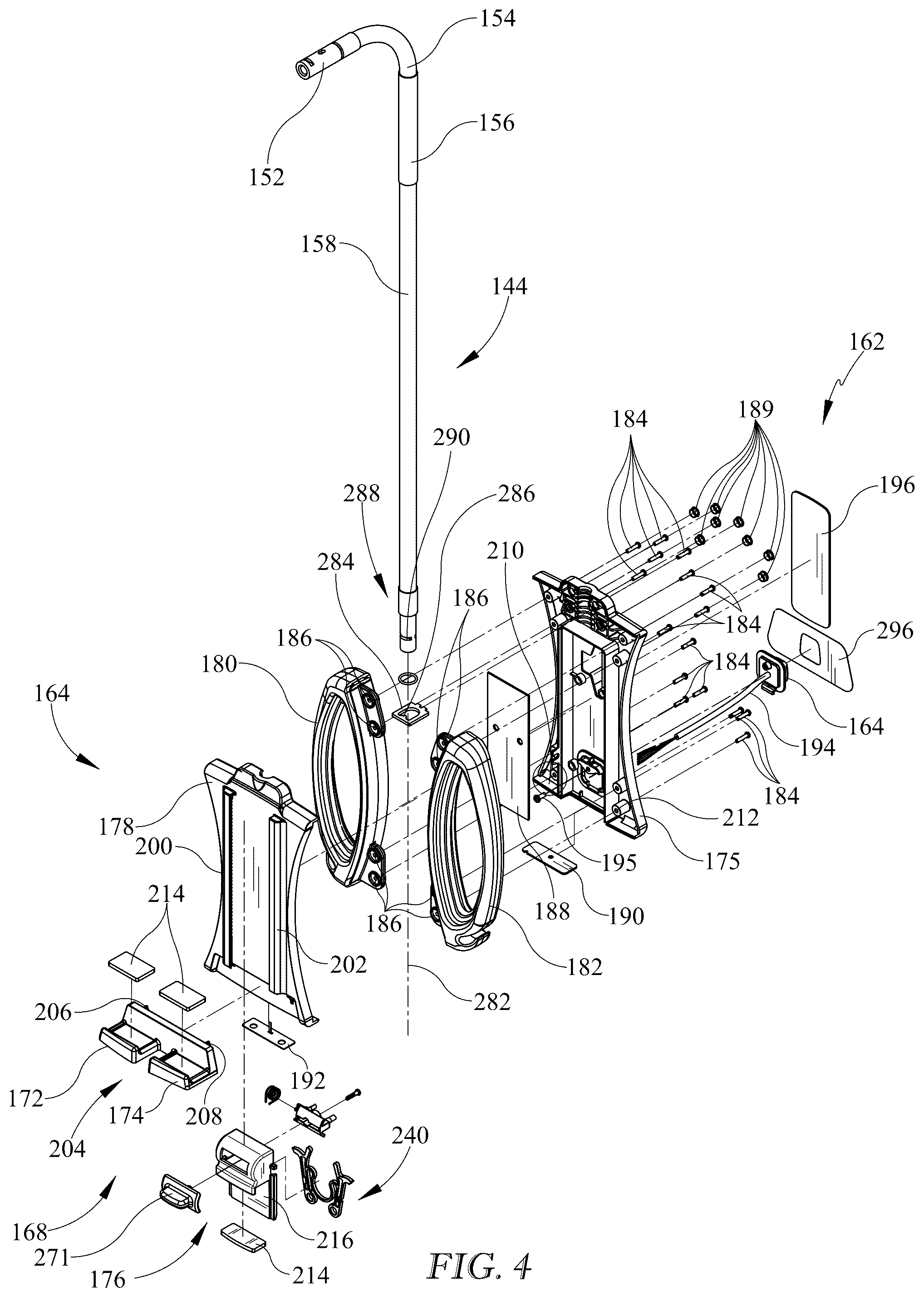 Patent US12350209 Figure 4 – Patient bed user interface having a dead front portion