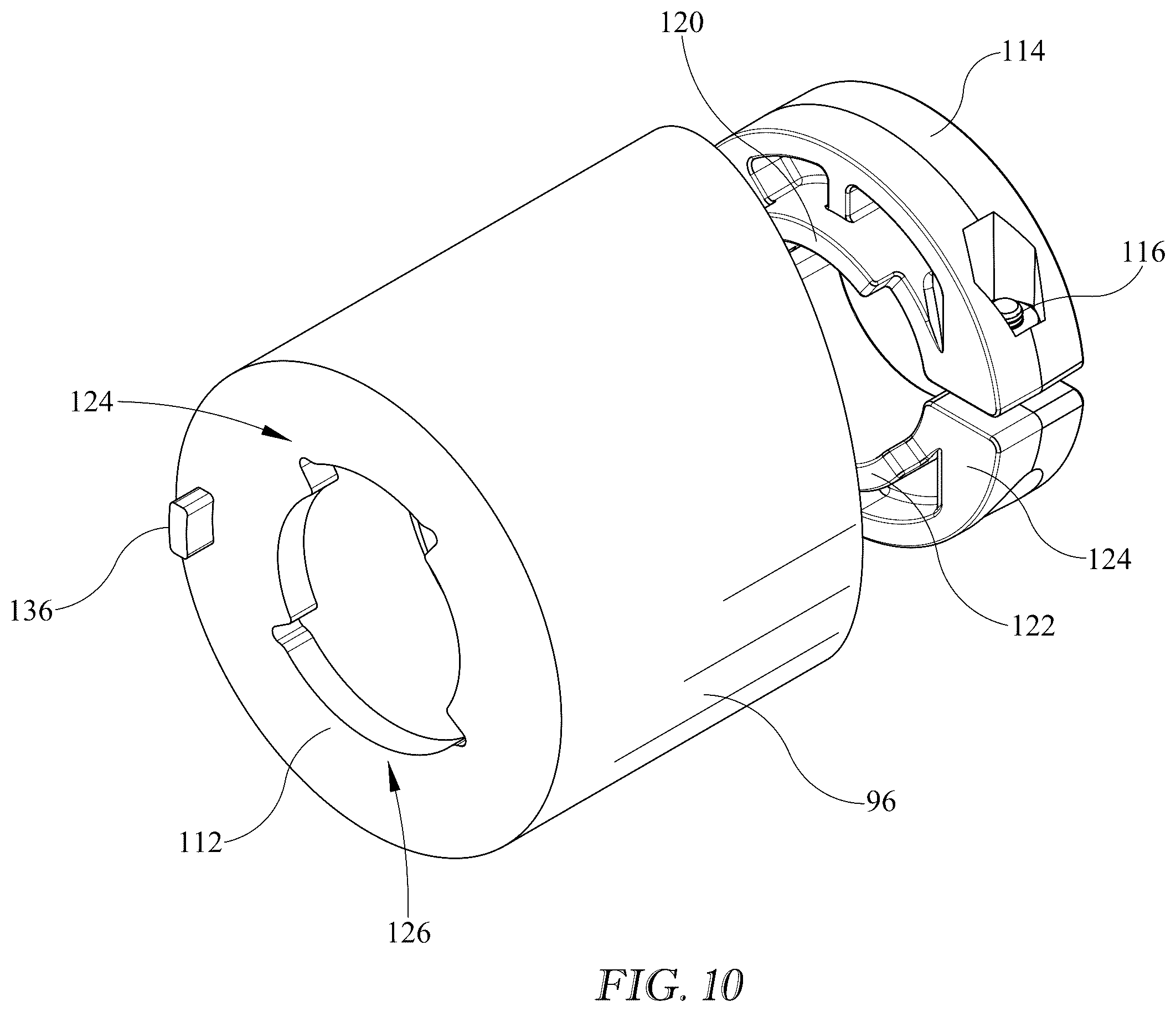 Patent US12350209 Figure 9 – Patient bed user interface having a dead front portion