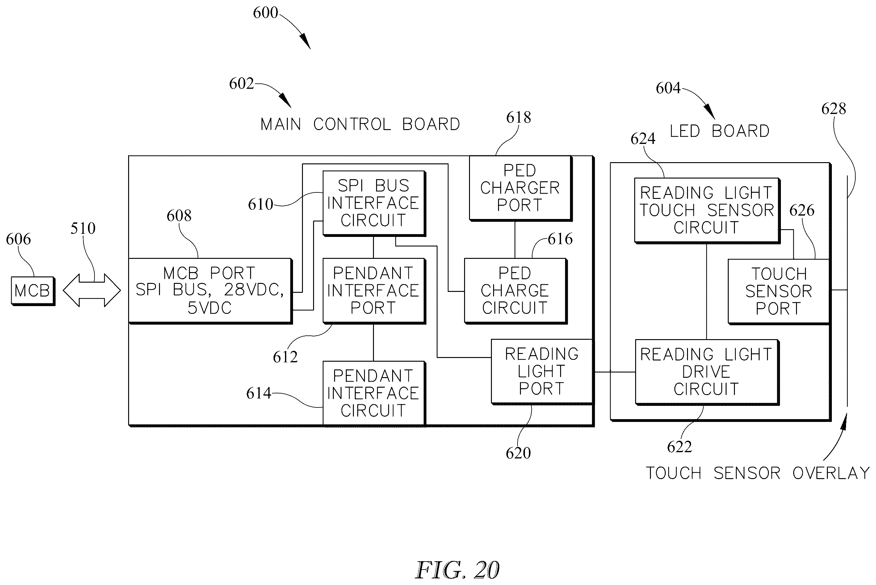 Patent US12350209 Figure 16 – Patient bed user interface having a dead front portion