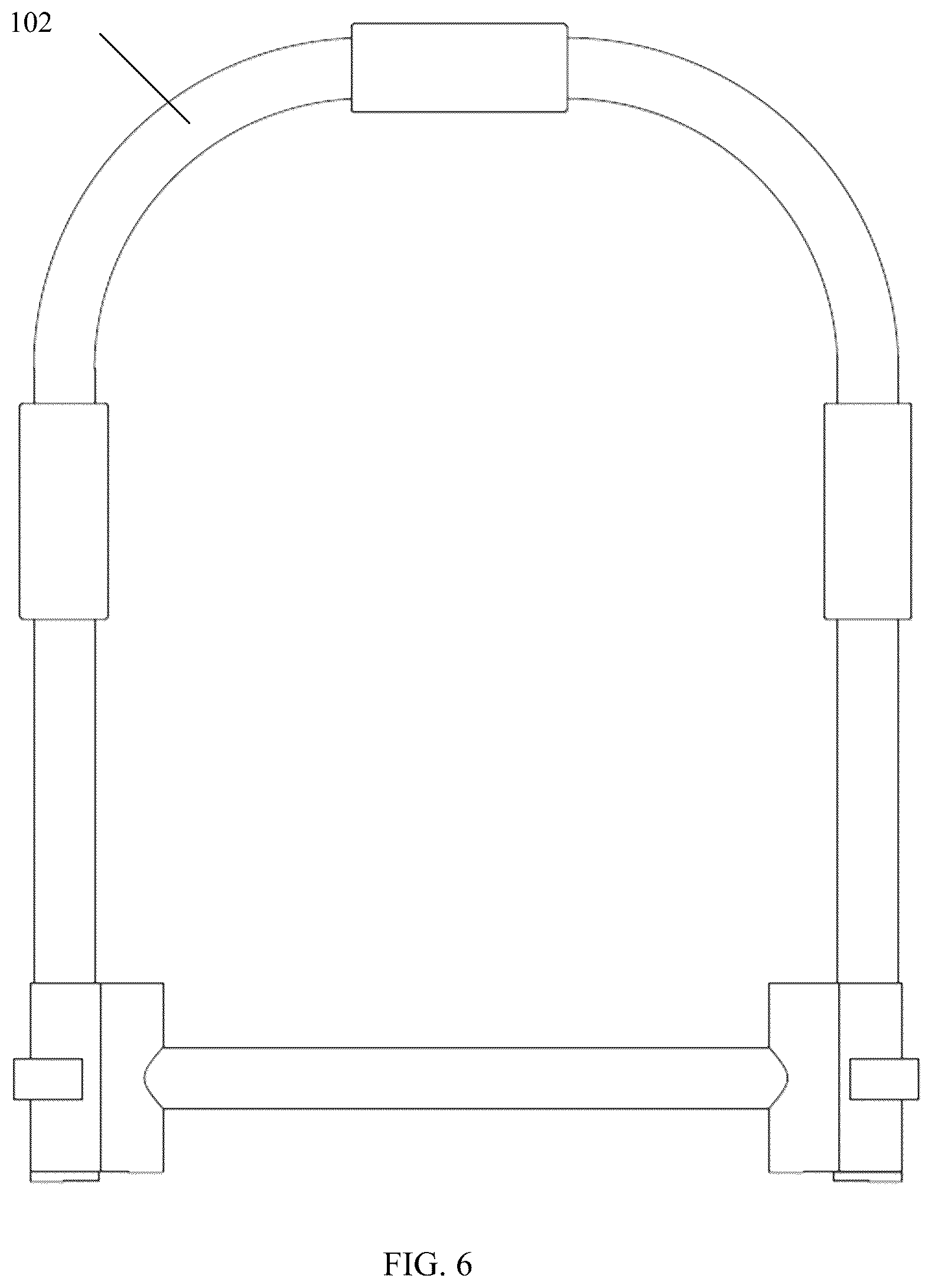 Patent US12350210 Figure 6 – Bed rail system