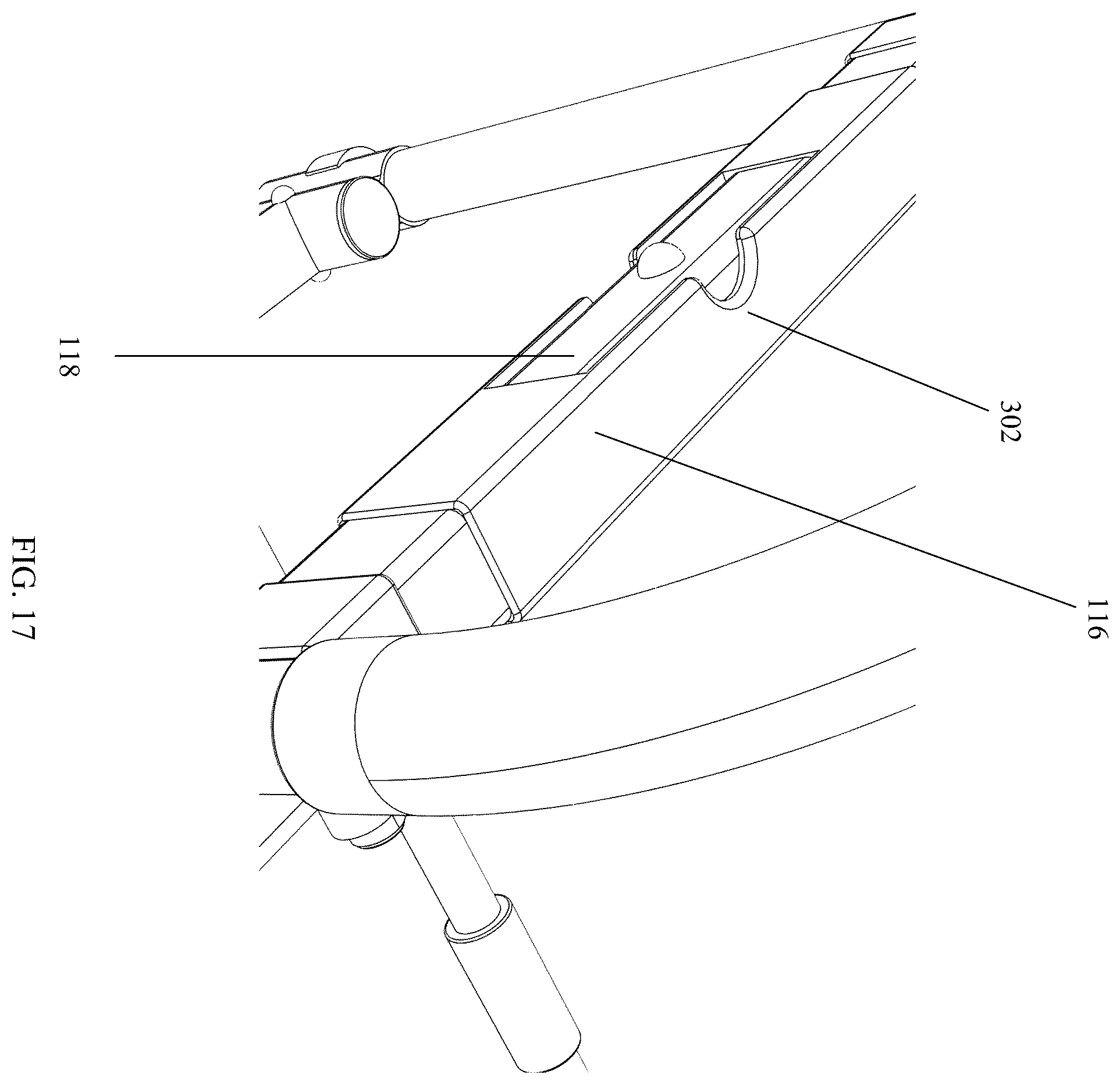 Patent US12350210 Figure 13 – Bed rail system