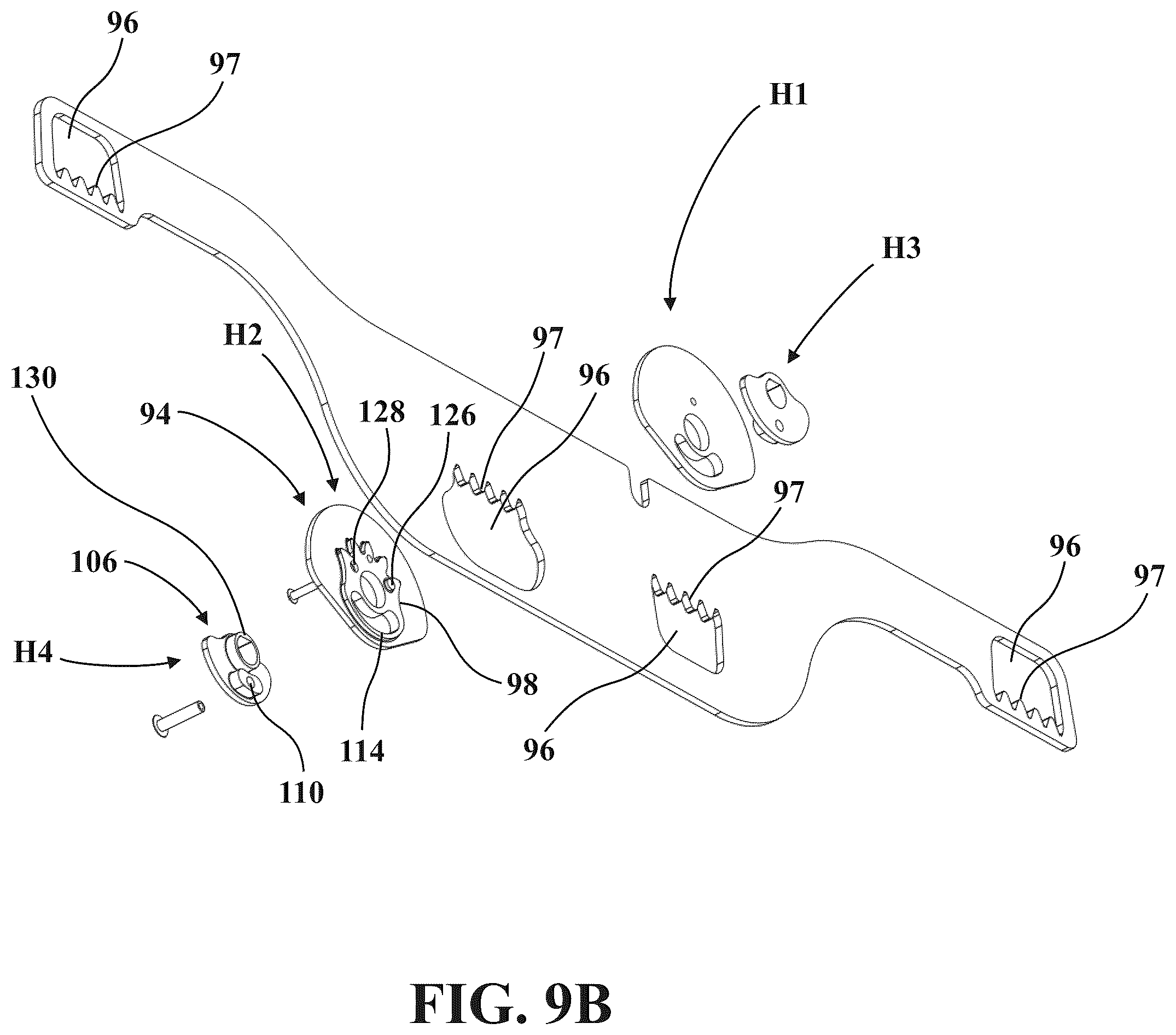 Patent US12350212 Figure 14 – Patient transport apparatus with electro-mechanical braking input hold circuit