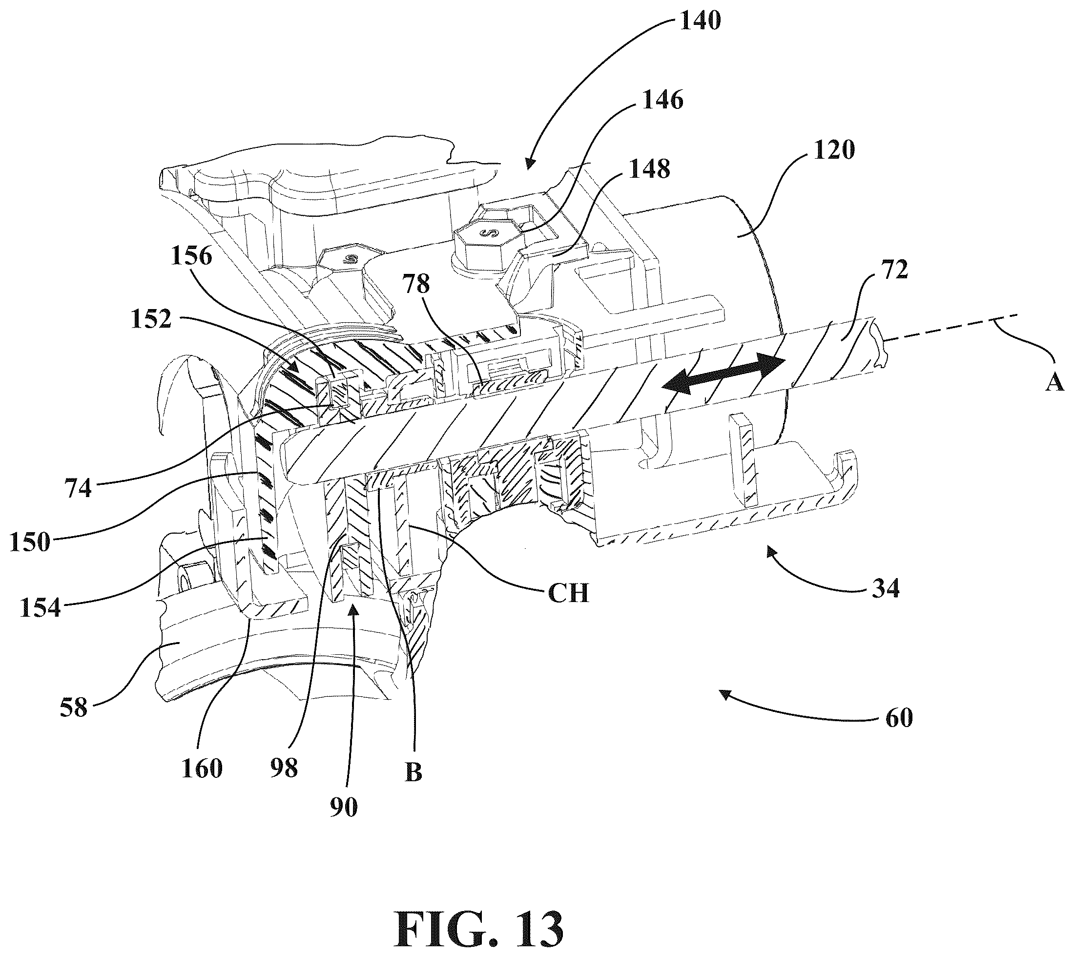 Patent US12350212 Figure 20 – Patient transport apparatus with electro-mechanical braking input hold circuit