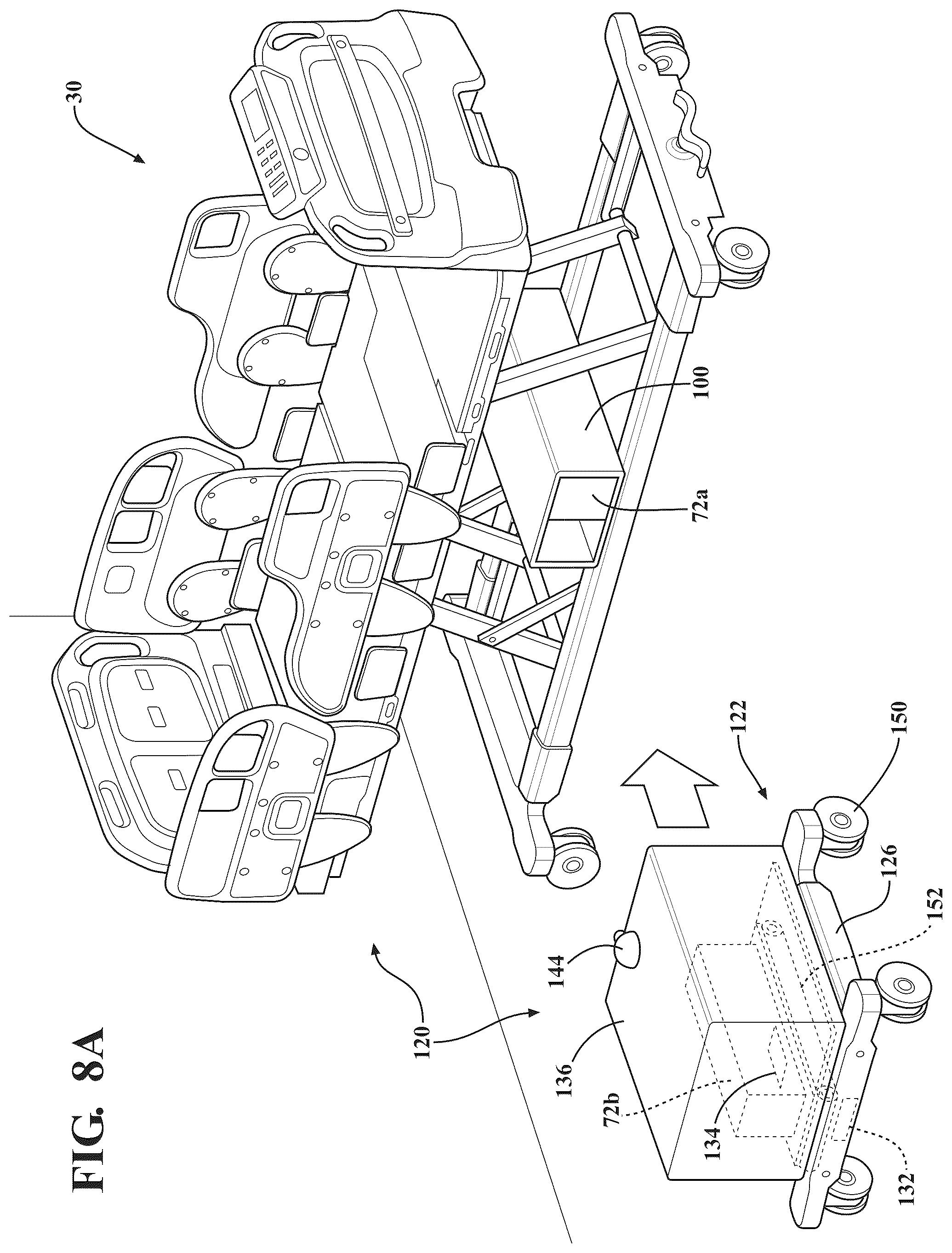 Patent US12350213 Figure 11 – Energy storage device management for a patient support apparatus