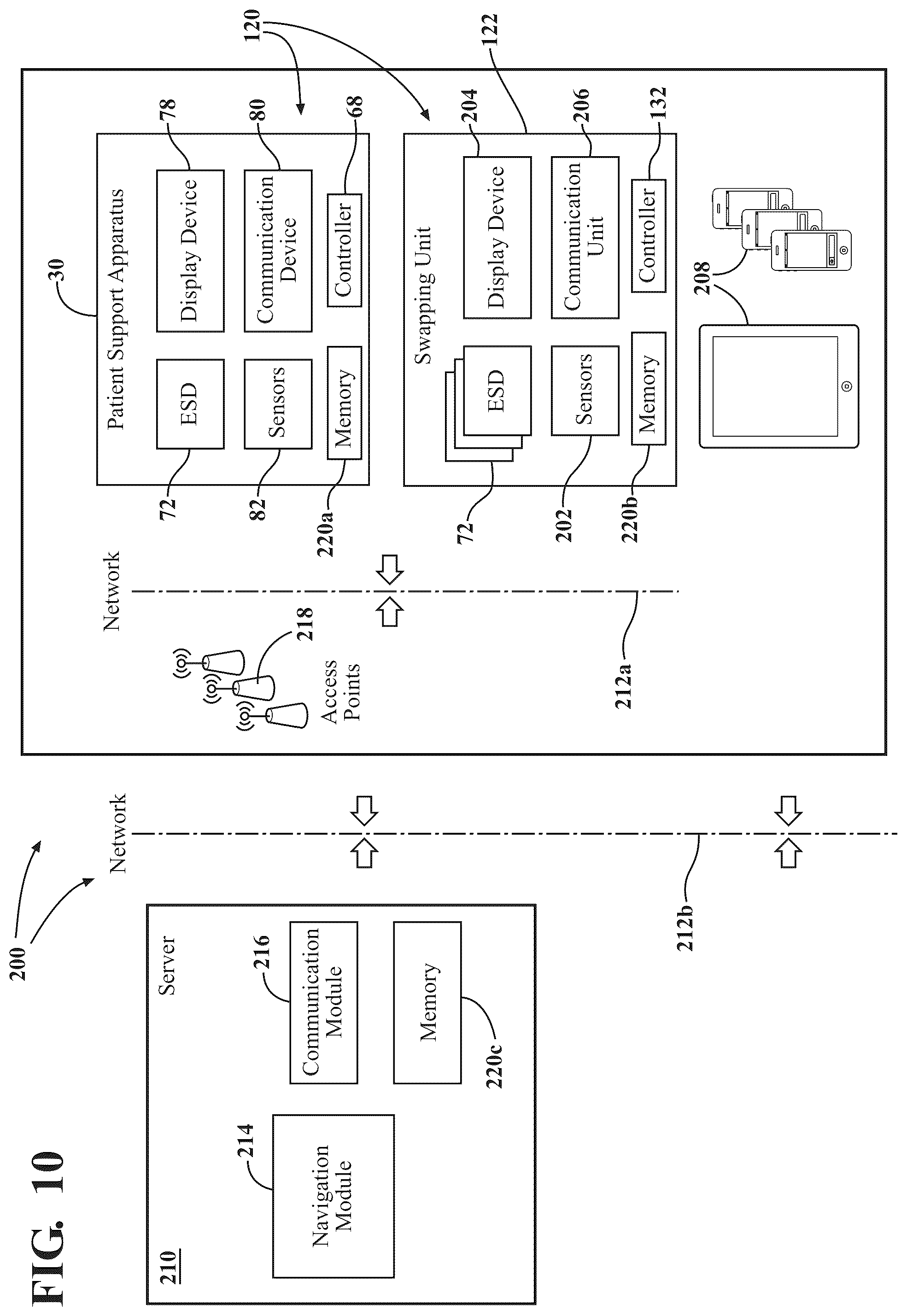 Patent US12350213 Figure 18 – Energy storage device management for a patient support apparatus