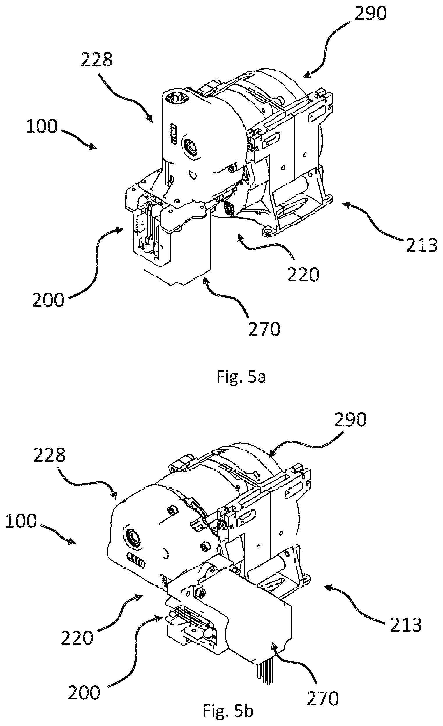 Patent US12350214 Figure 4 – Drive system for patient lift