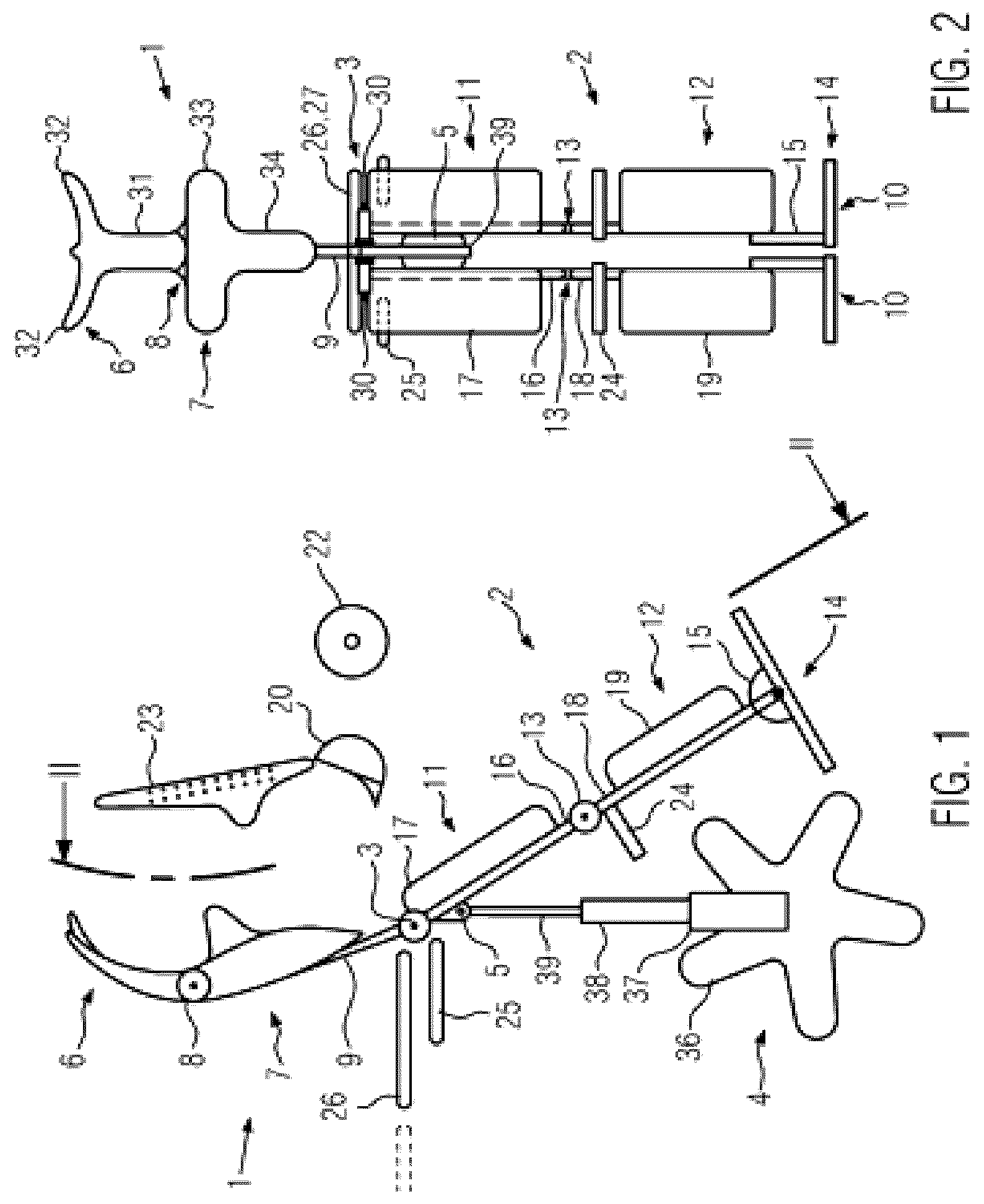 Patent US12350217 Figure 1 – Chair, pressing device
