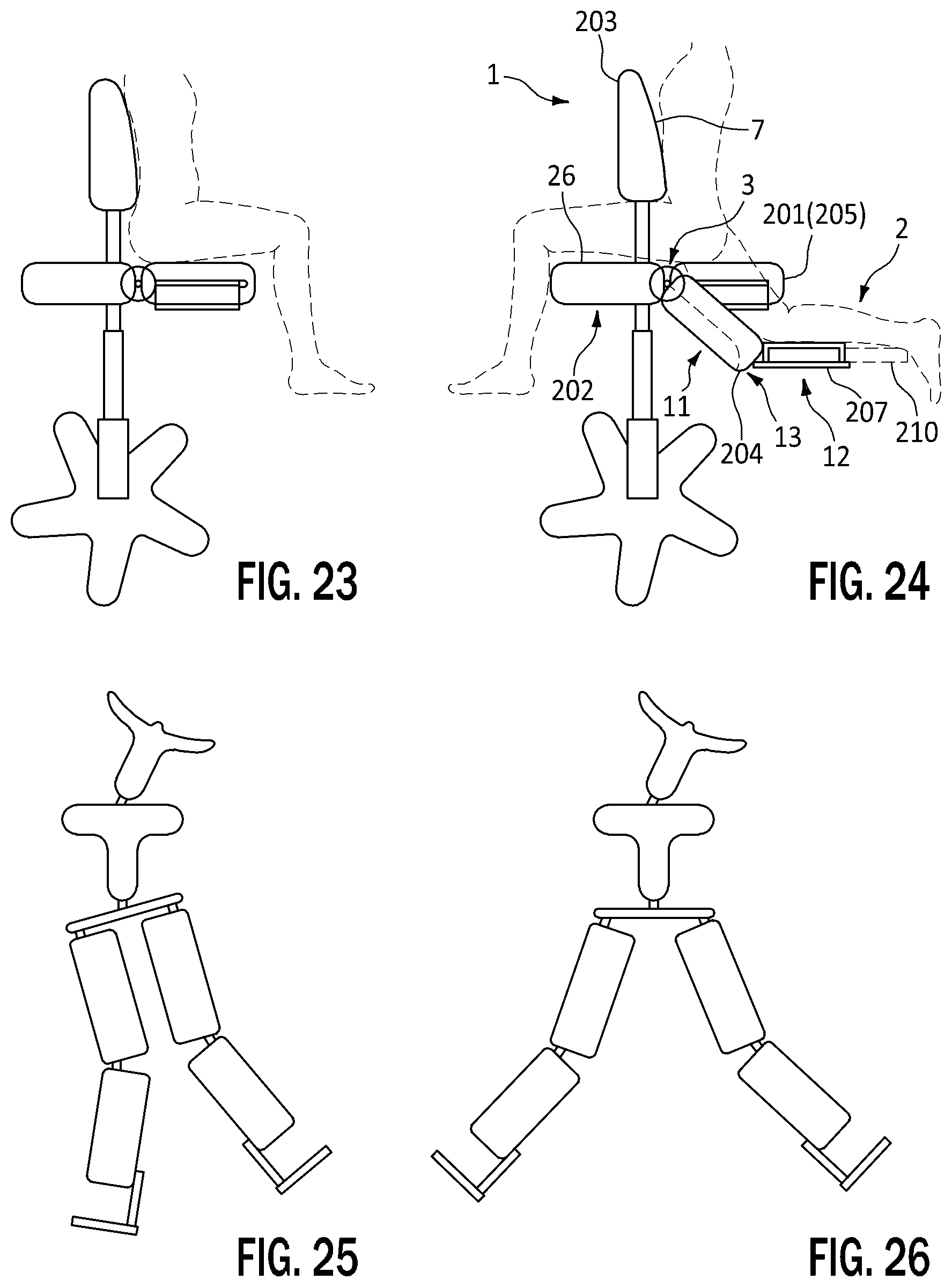 Patent US12350217 Figure 10 – Chair, pressing device