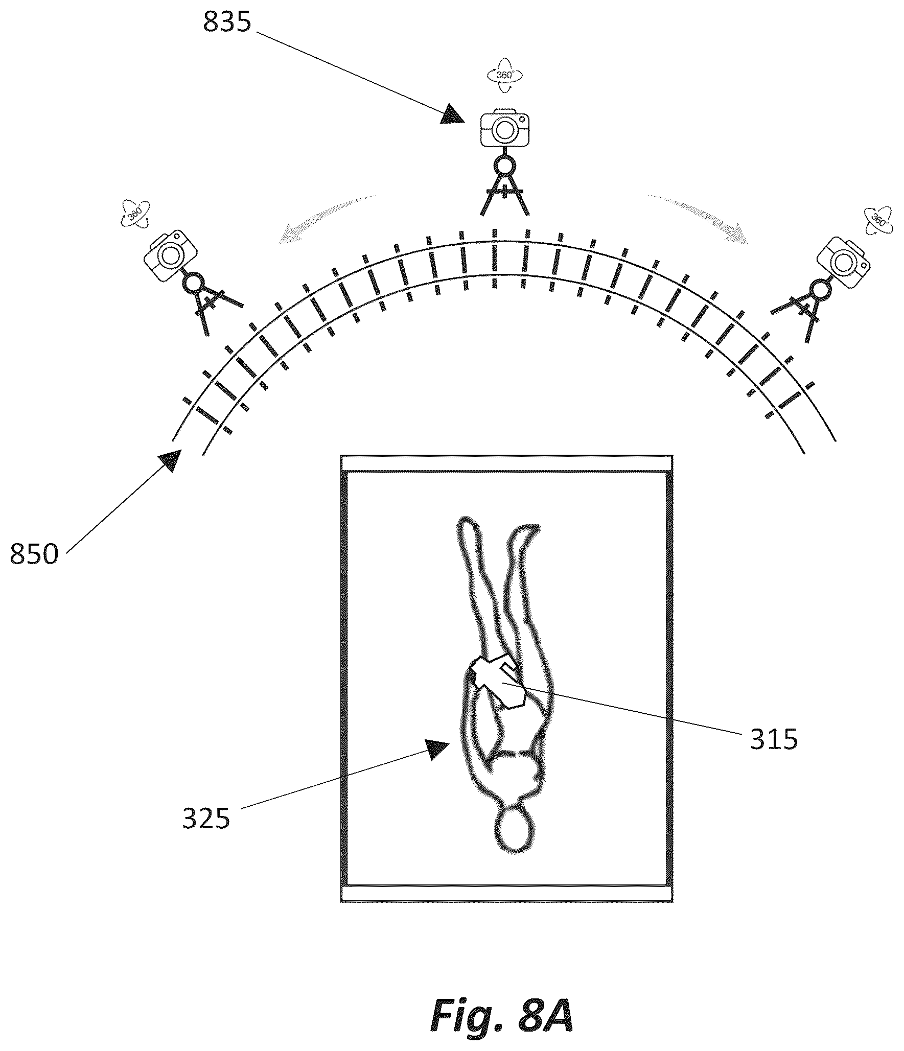 Patent US12350218 Figure 8 – System, apparatus, and method for broadcasting content