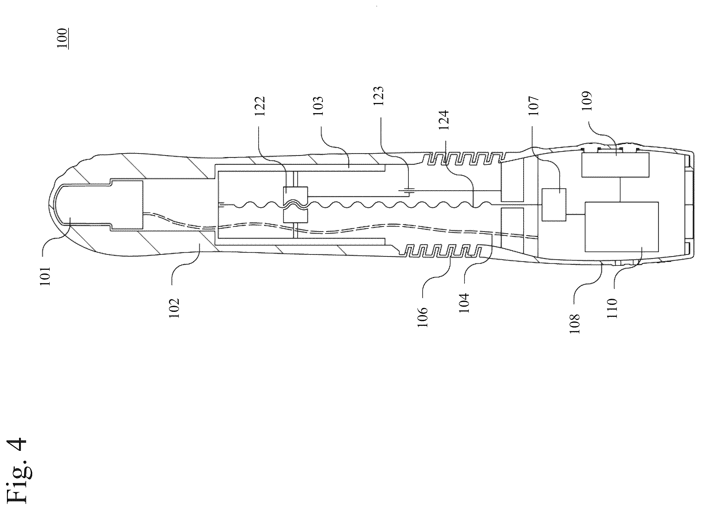 Patent US12350221 Figure 4 – Reciprocating stimulation device