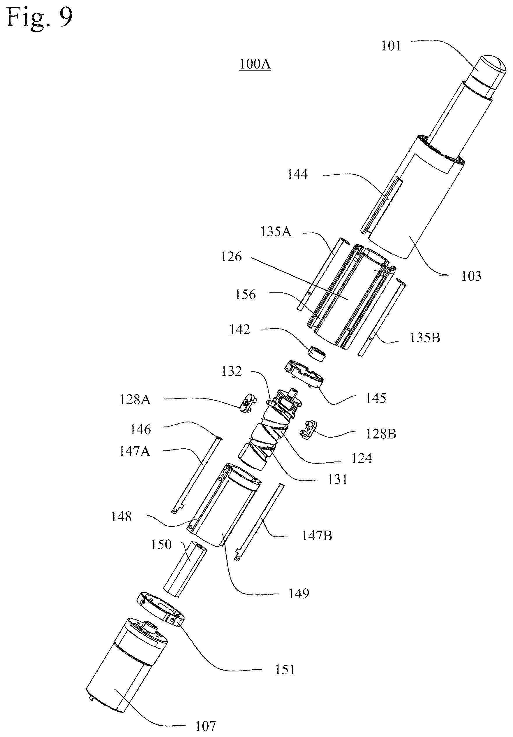 Patent US12350221 Figure 9 – Reciprocating stimulation device
