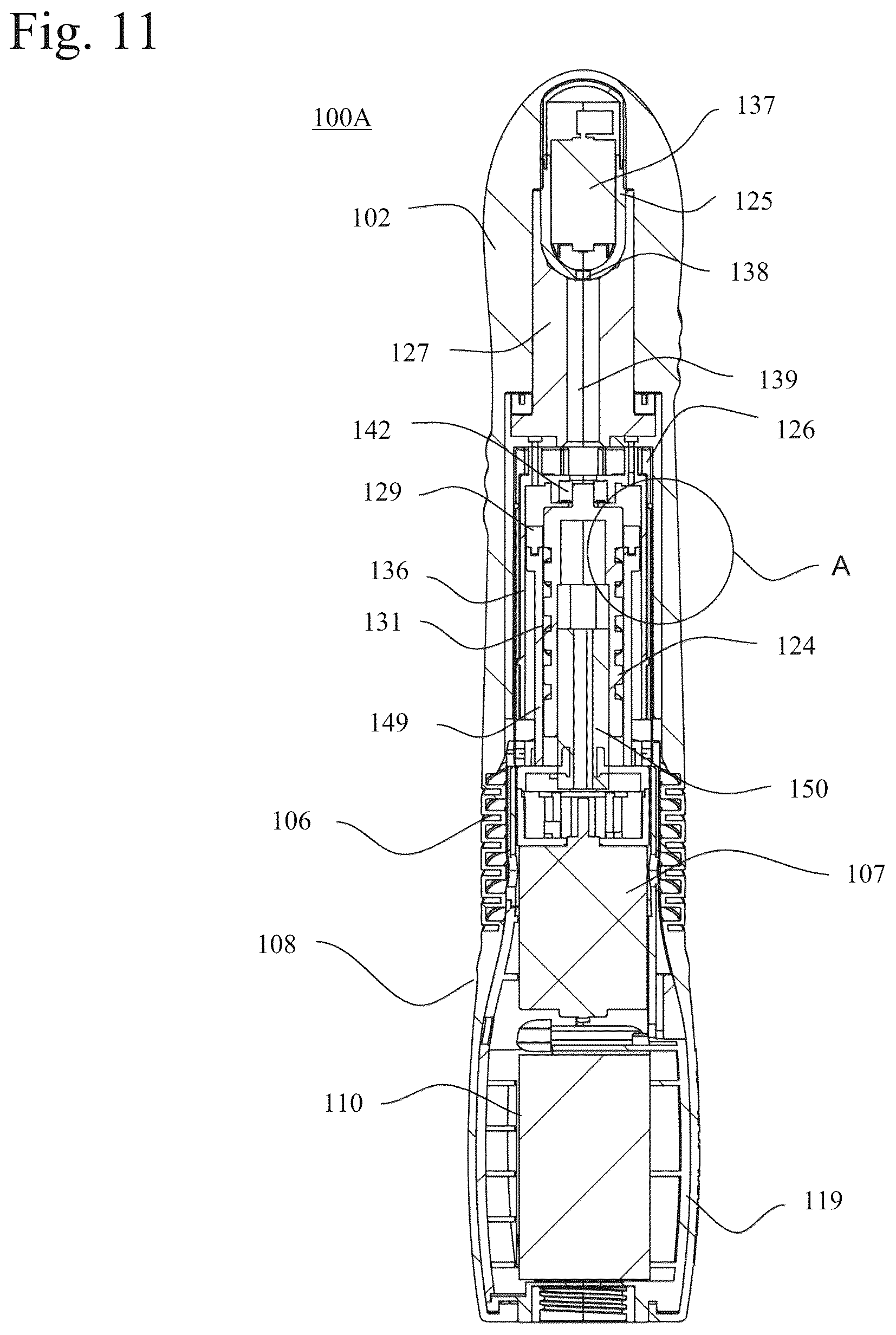 Patent US12350221 Figure 11 – Reciprocating stimulation device