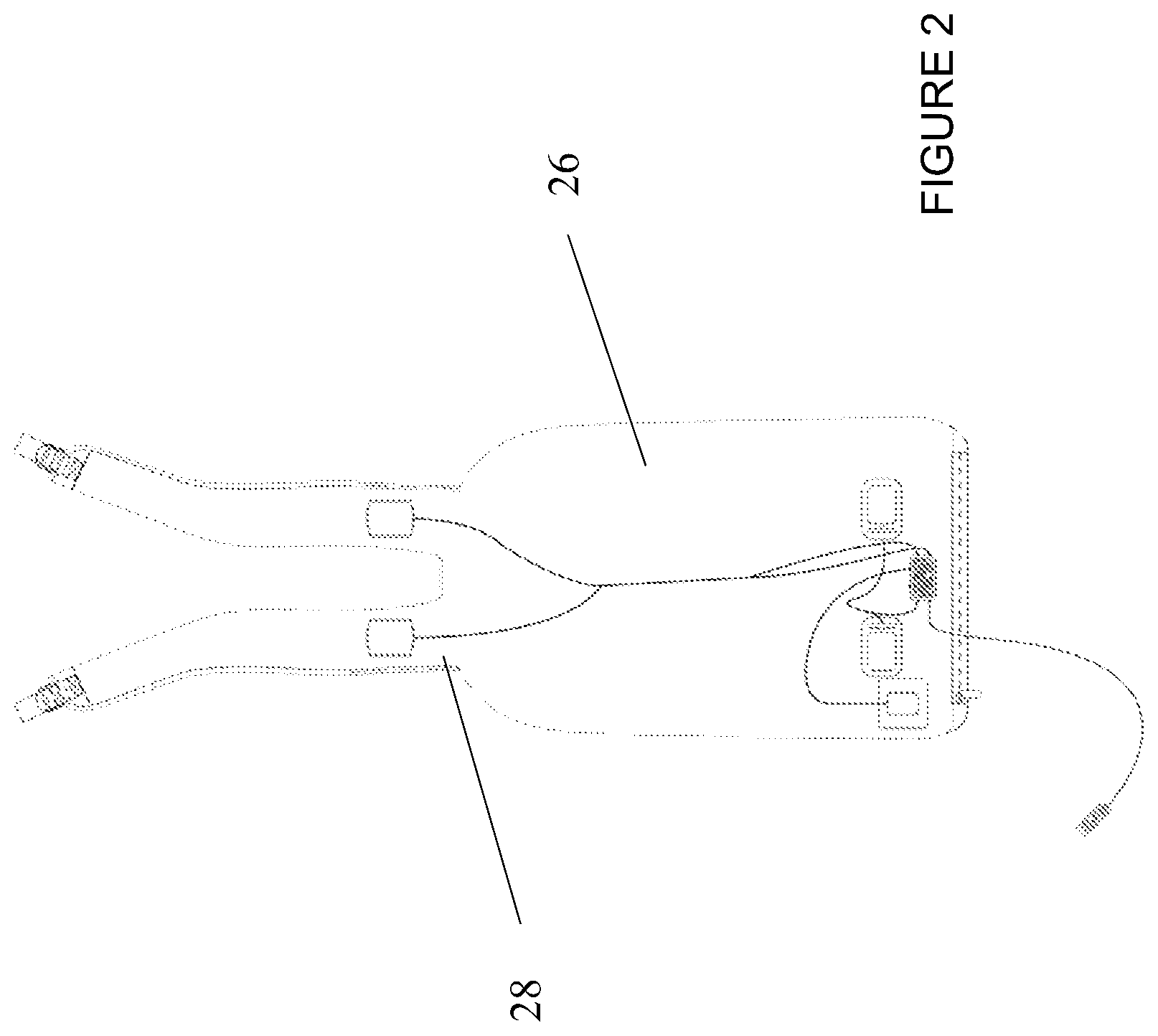 Patent US12350223 Figure 2 – Massage apparatus system