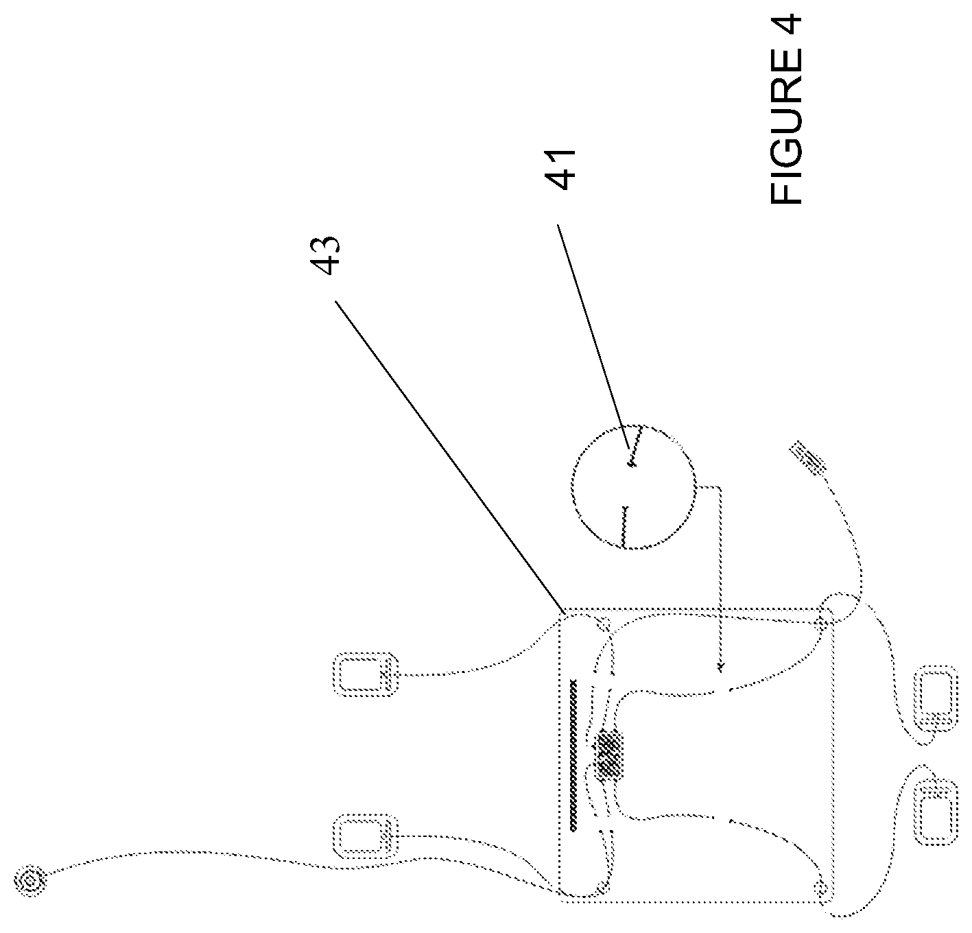 Patent US12350223 Figure 4 – Massage apparatus system