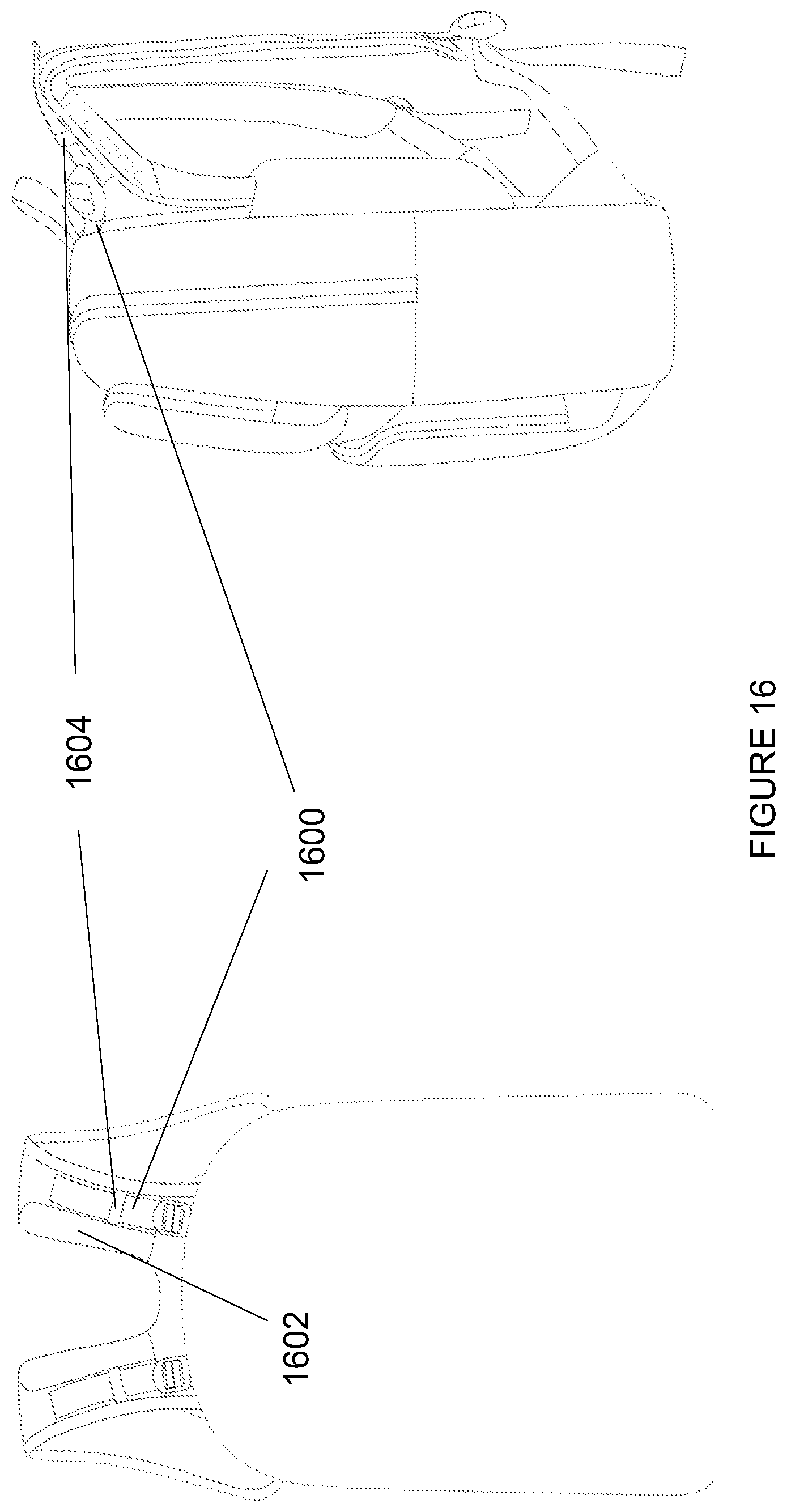 Patent US12350223 Figure 16 – Massage apparatus system