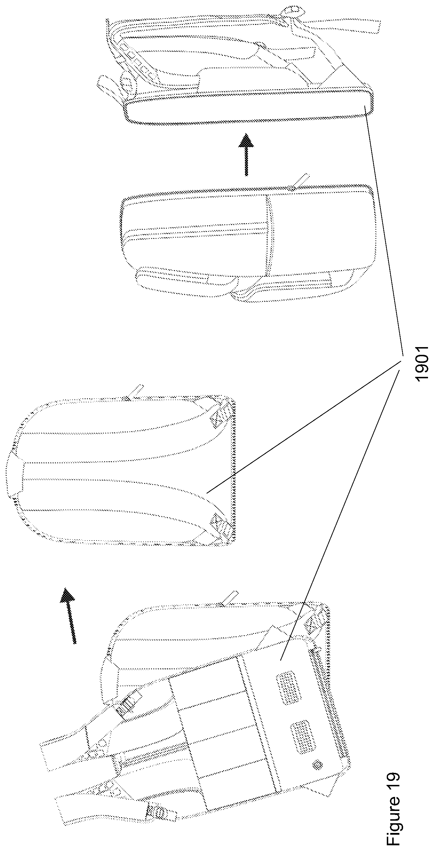 Patent US12350223 Figure 19 – Massage apparatus system
